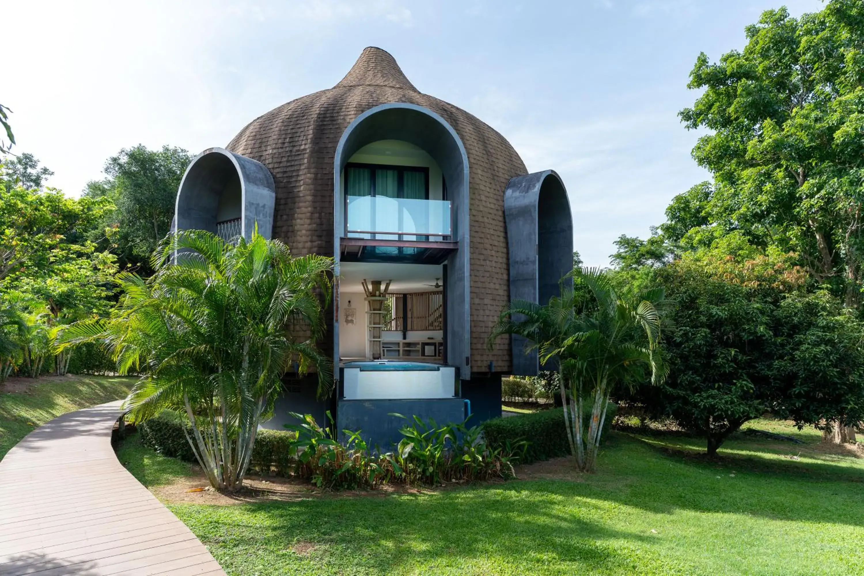 Property building in Binlha Raft Resort Property building in Binlha Raft Resort