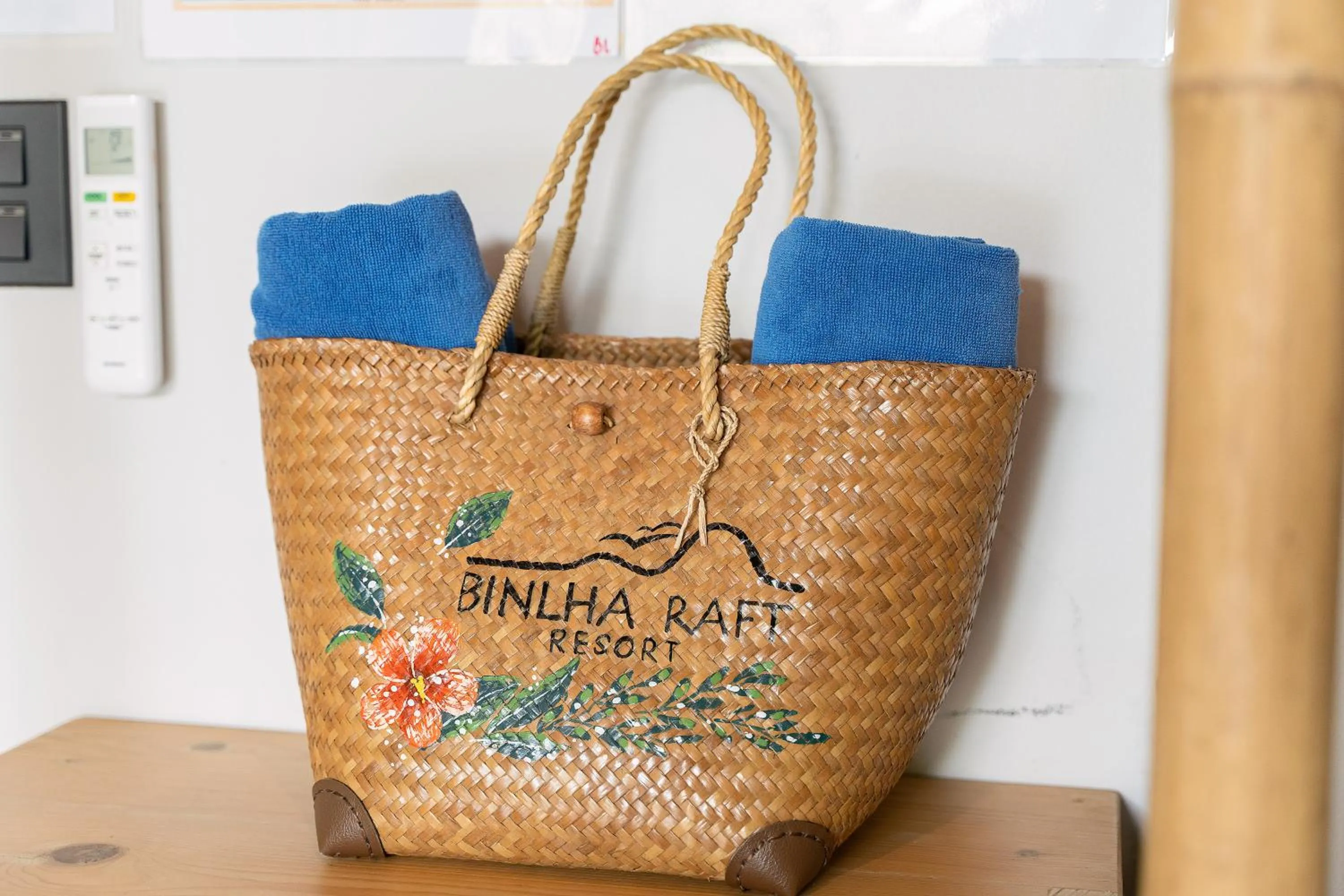 towels in Binlha Raft Resort