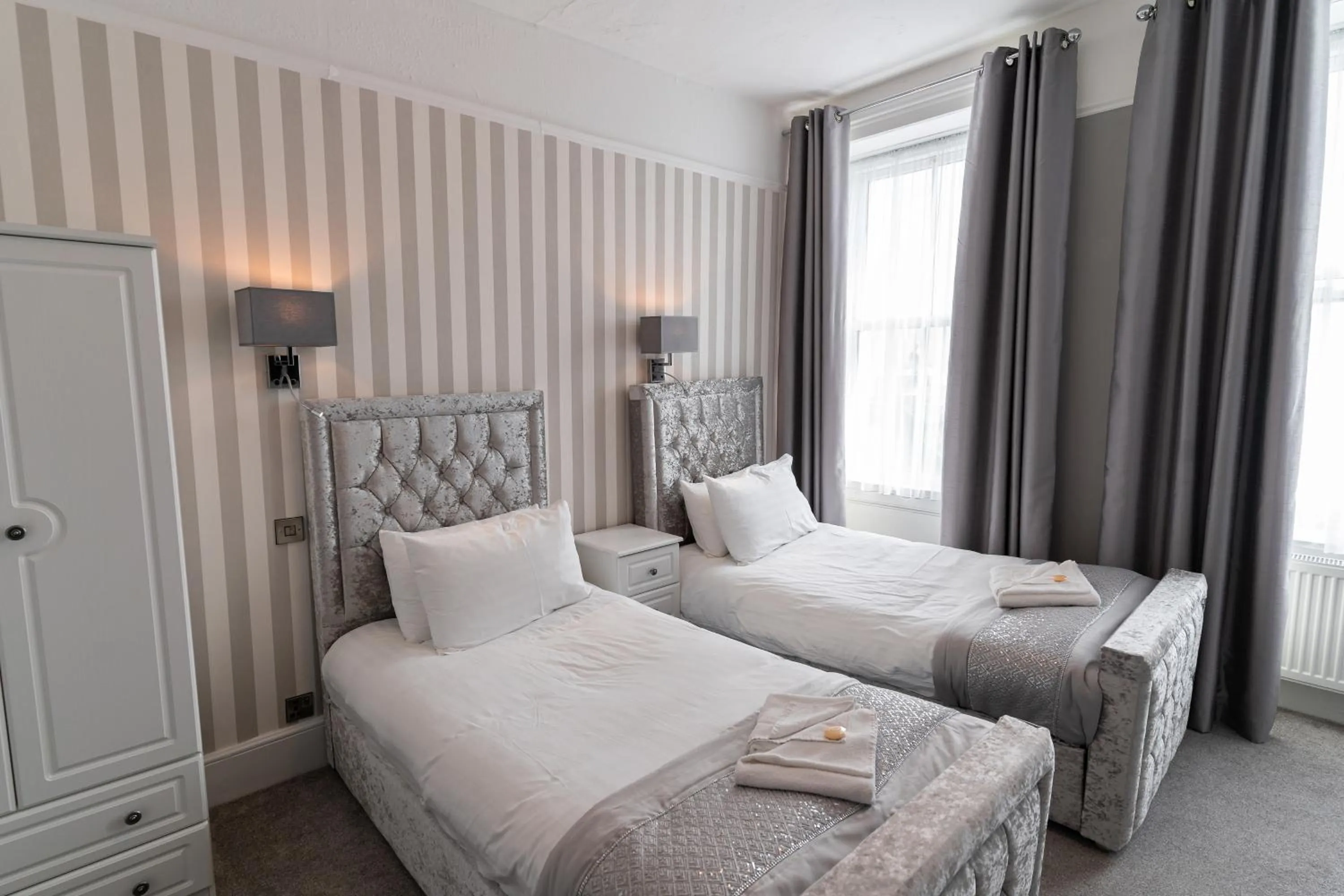 Bed in The Pier Hotel