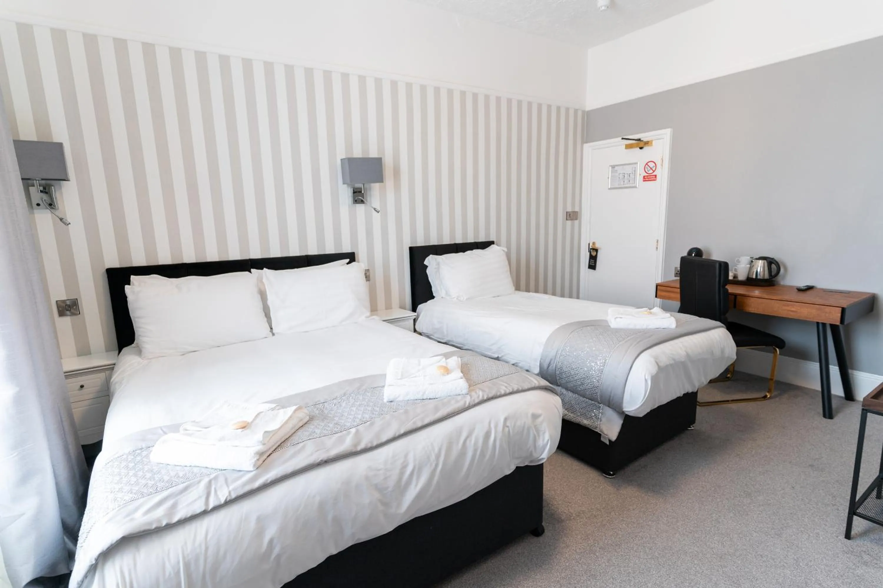 Bed in The Pier Hotel