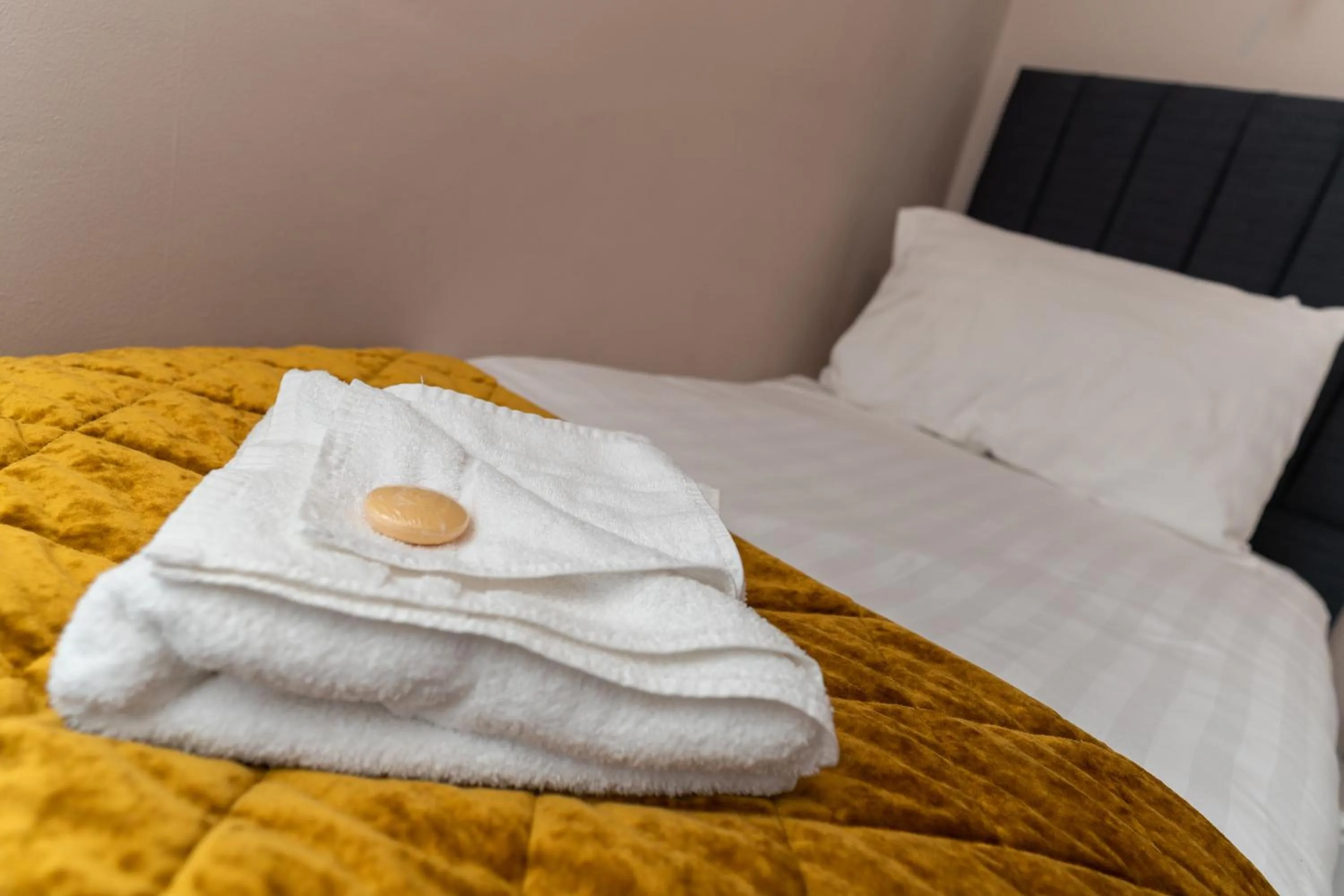 Bed in The Pier Hotel