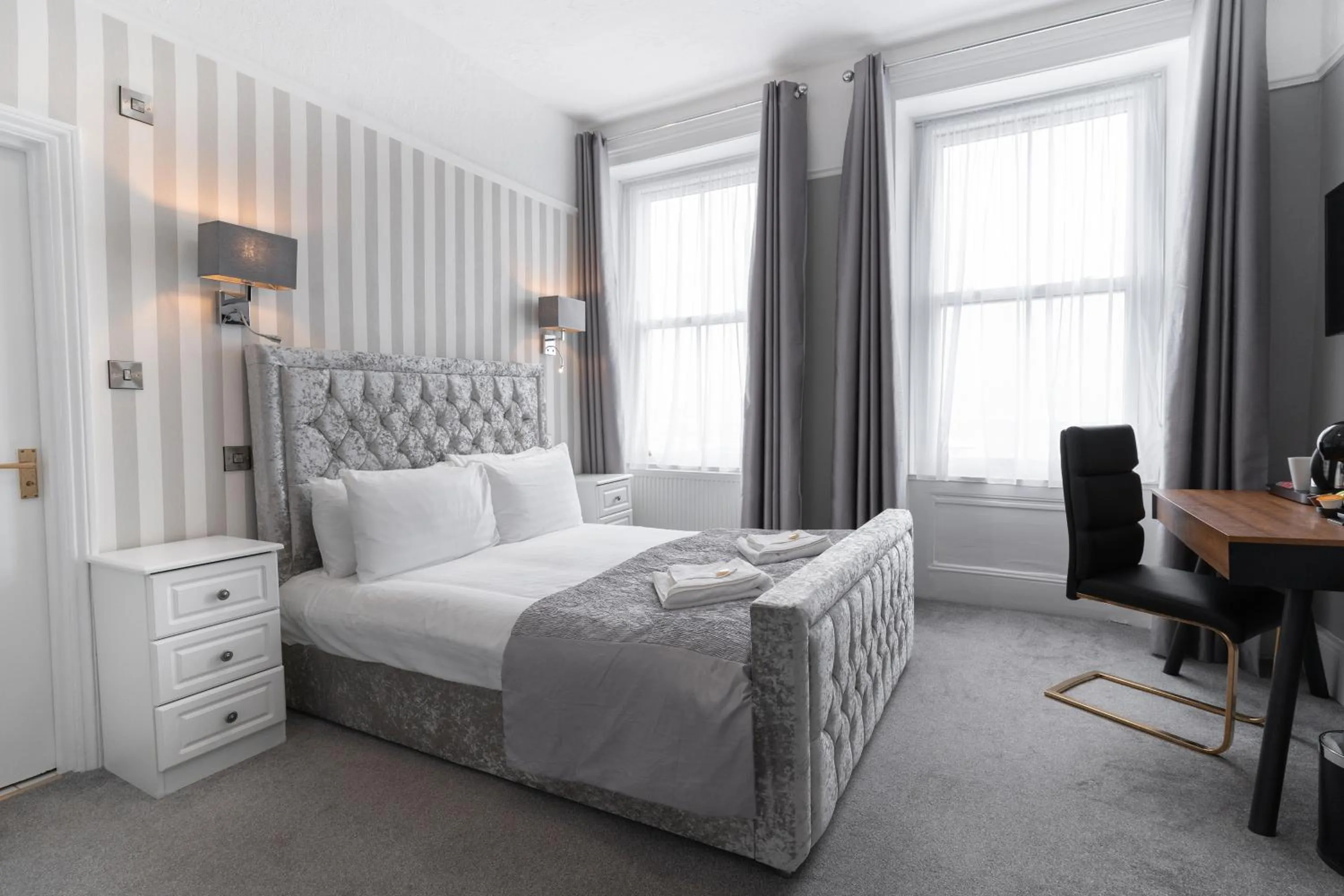 Bed in The Pier Hotel