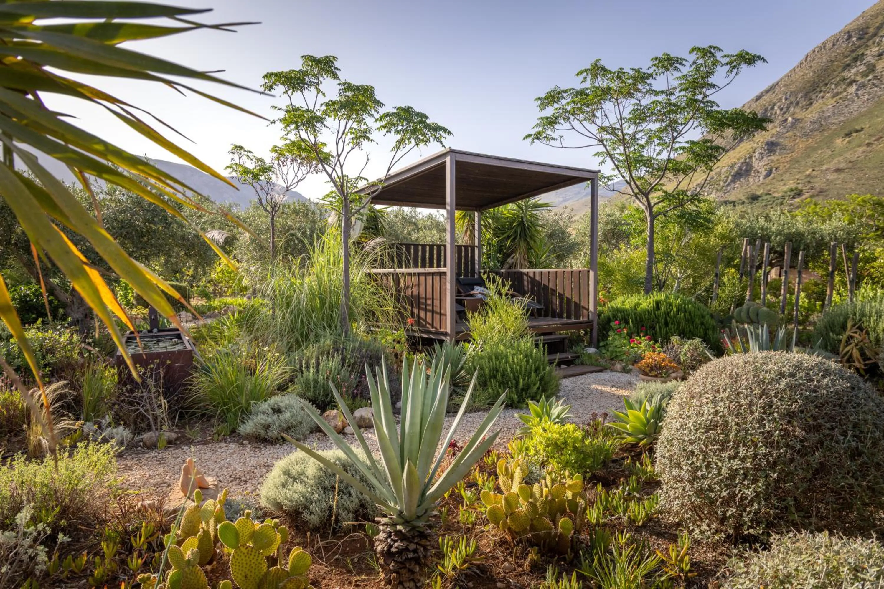 Garden in Baglio Giammaccaro