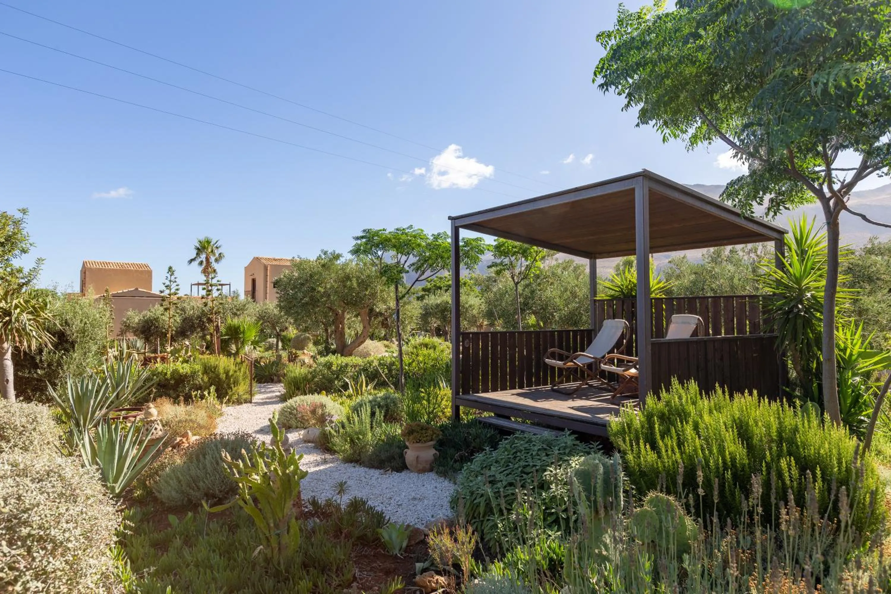 Natural landscape in Baglio Giammaccaro