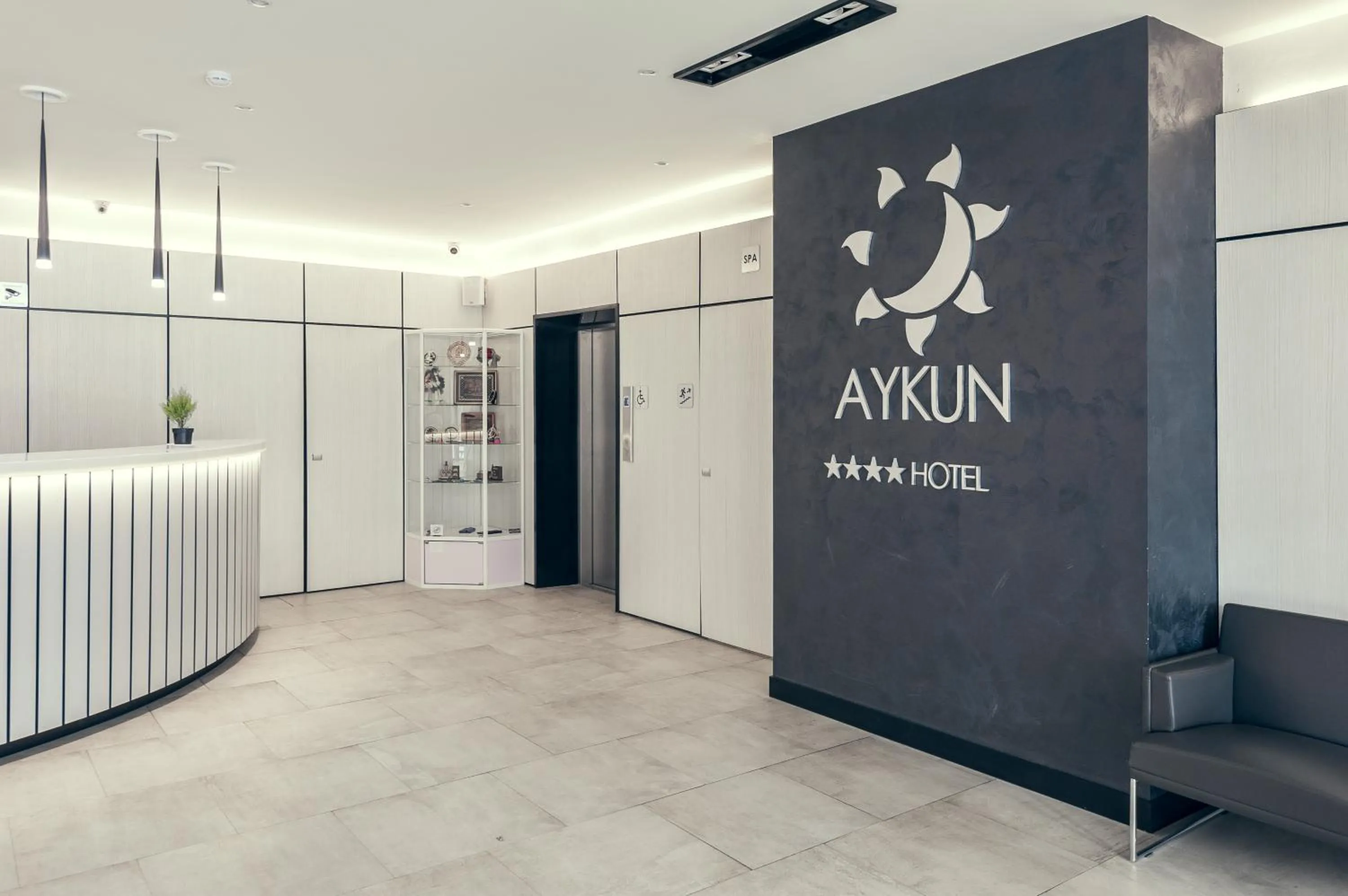 Property logo or sign in AYKUN Hotel by AG Hotels Group