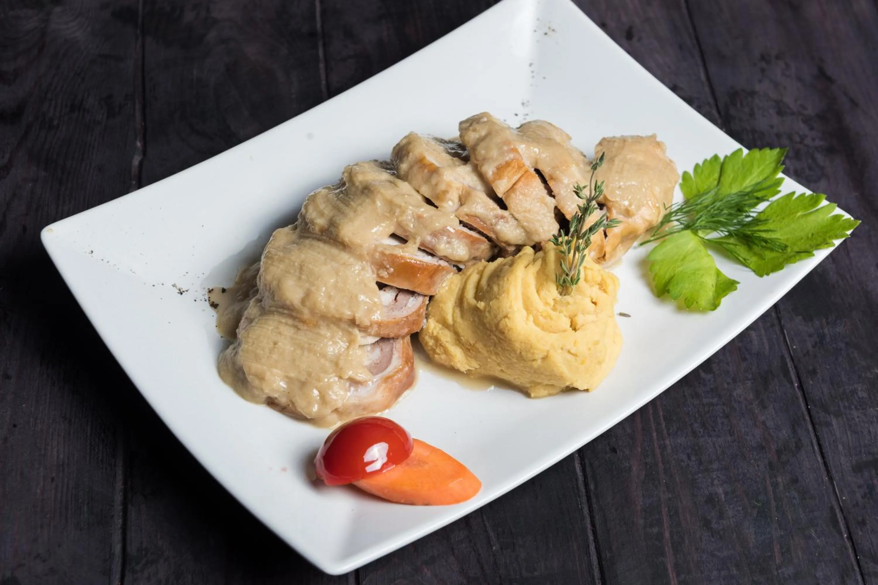 Food close-up in AYKUN Hotel by AG Hotels Group