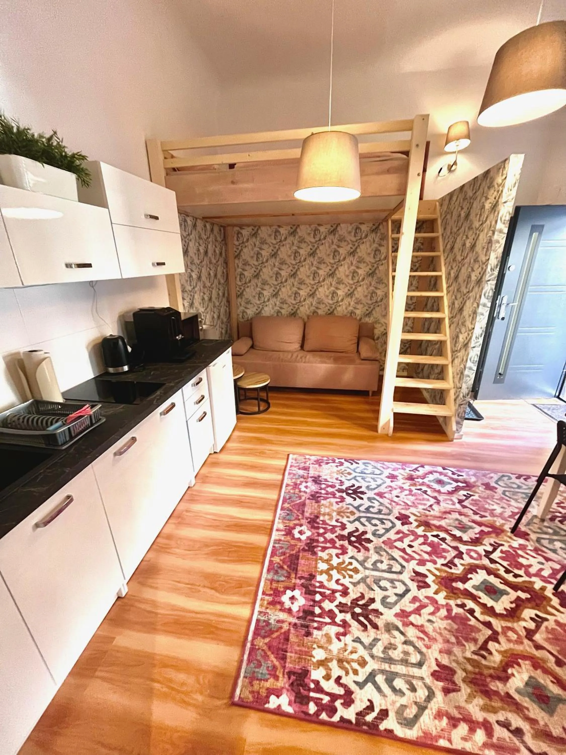 Kitchen or kitchenette in Pokoje Gościnne Wiślna