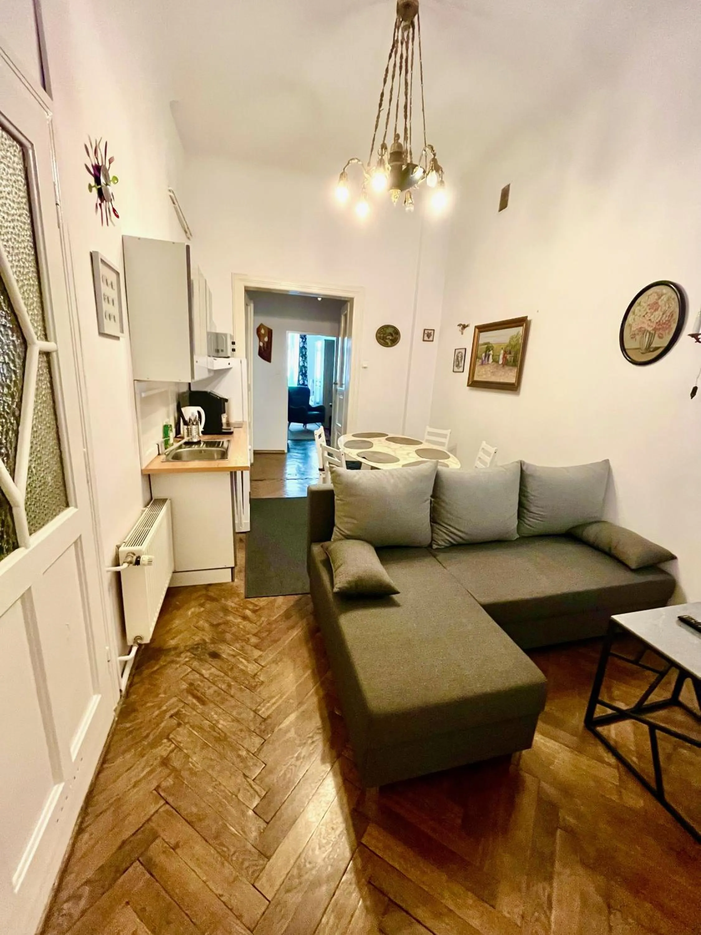 Kitchen or kitchenette in Pokoje Gościnne Wiślna