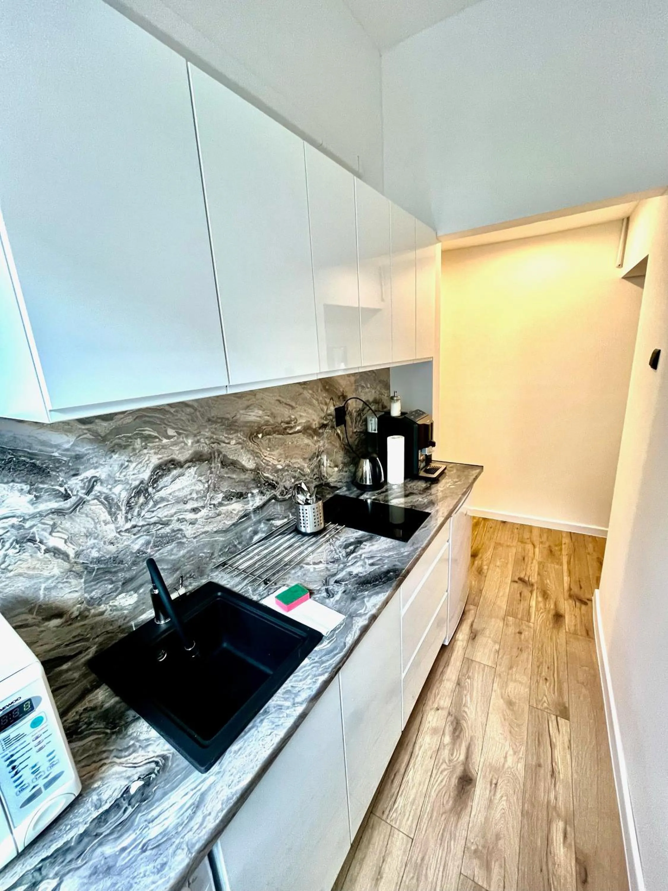 Kitchen or kitchenette in Pokoje Gościnne Wiślna