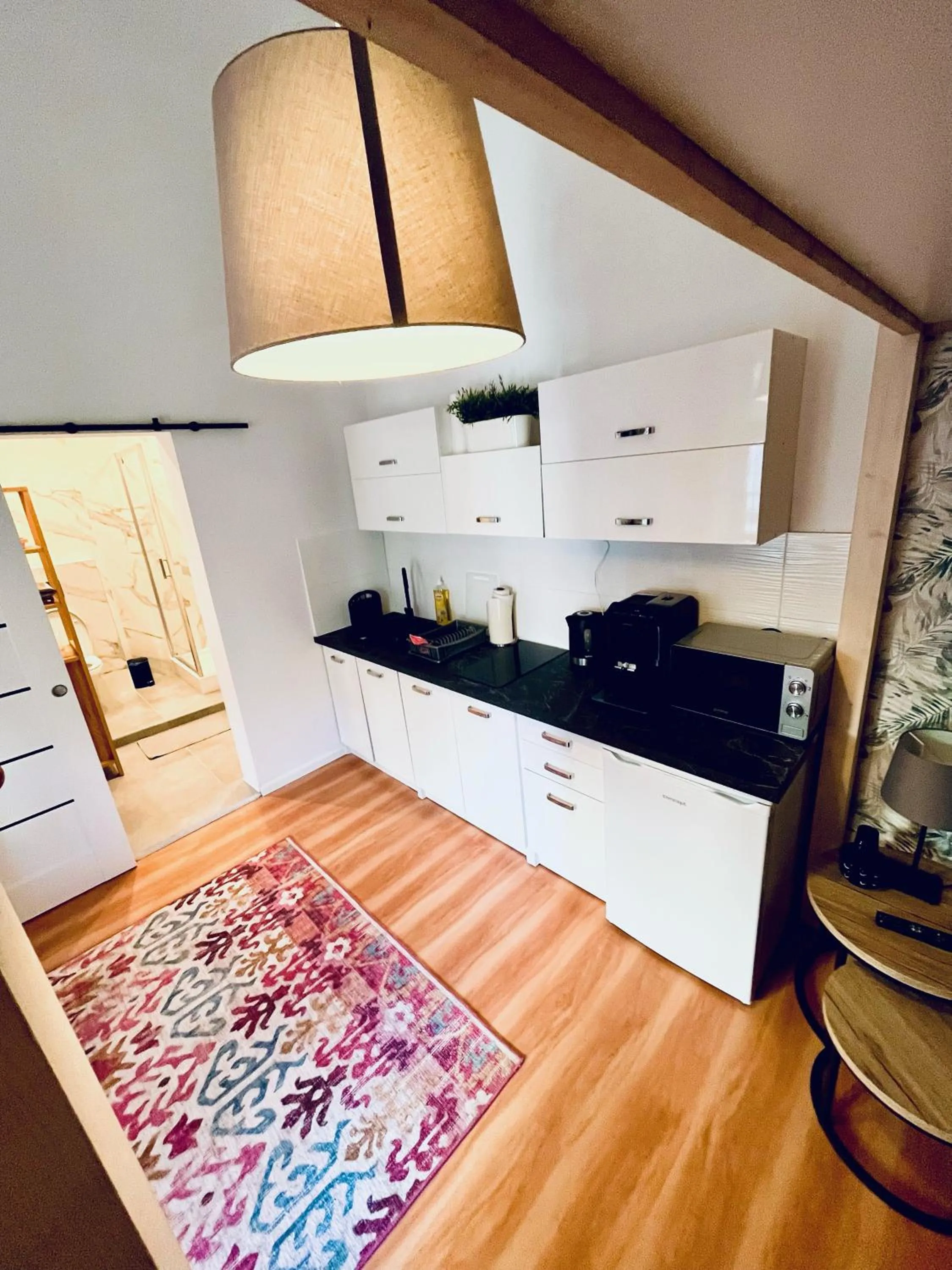 Kitchen or kitchenette in Pokoje Gościnne Wiślna