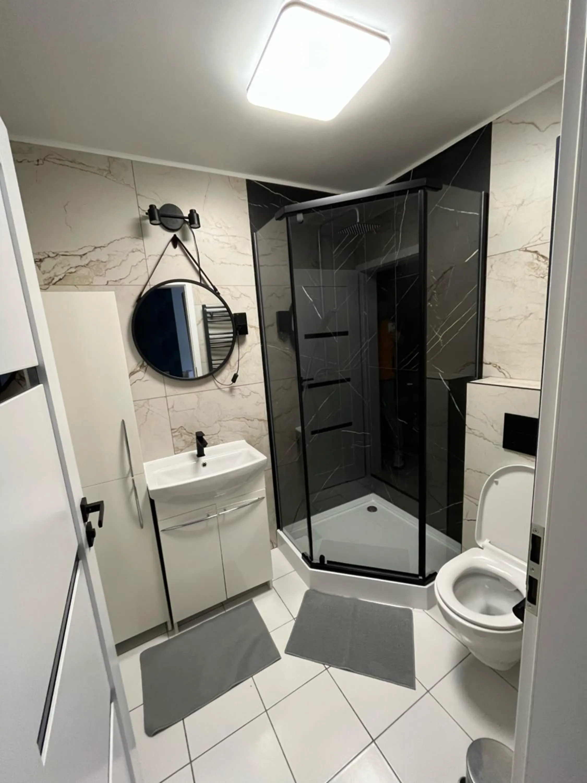 Shower in Pokoje Gościnne Wiślna