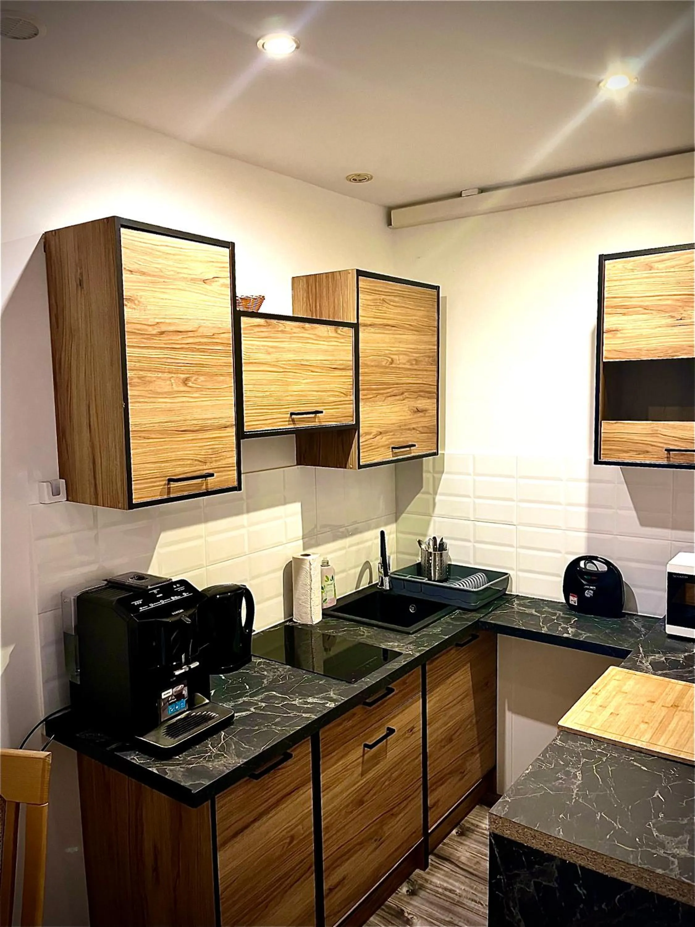 Kitchen or kitchenette in Pokoje Gościnne Wiślna