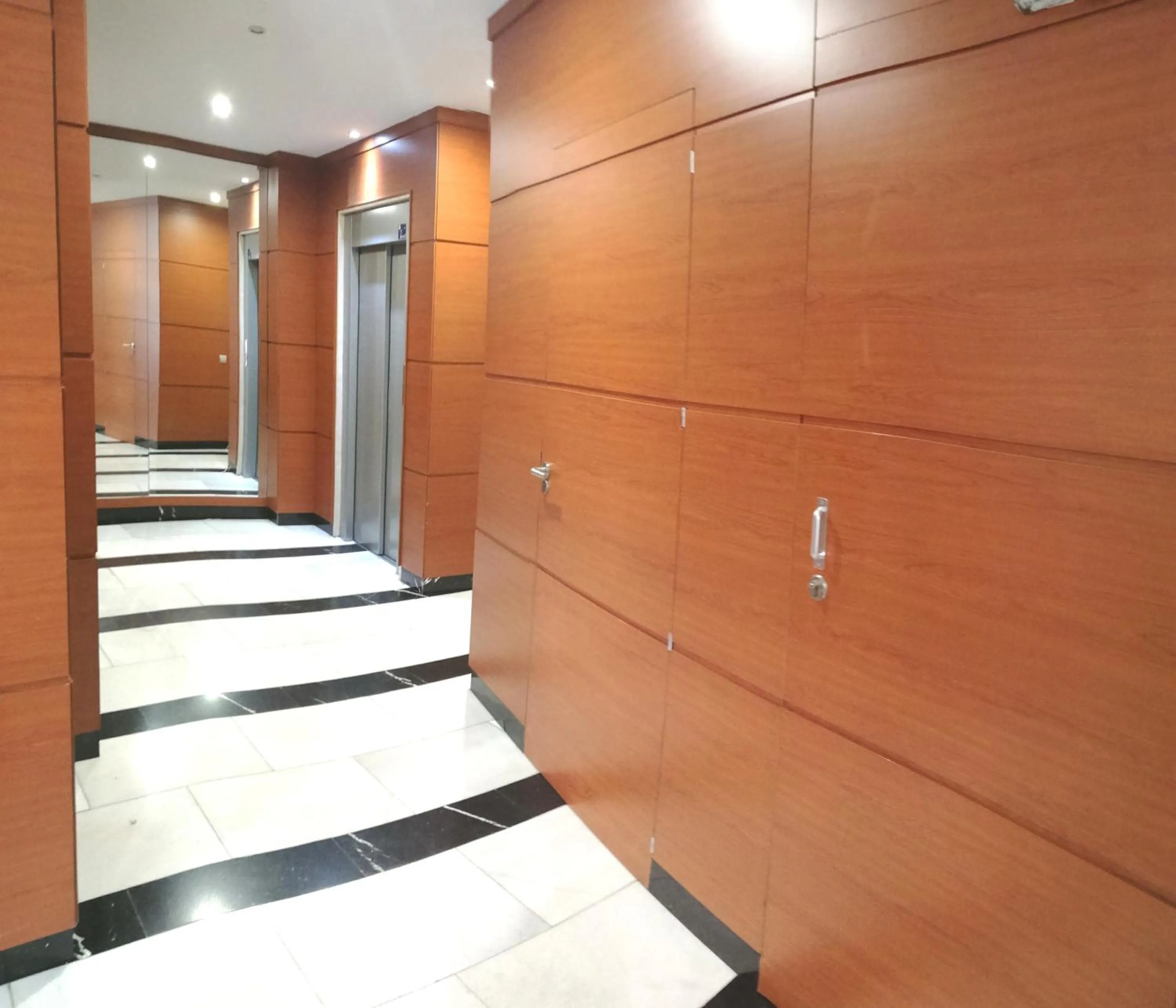 Facade/entrance in Agora Apartments