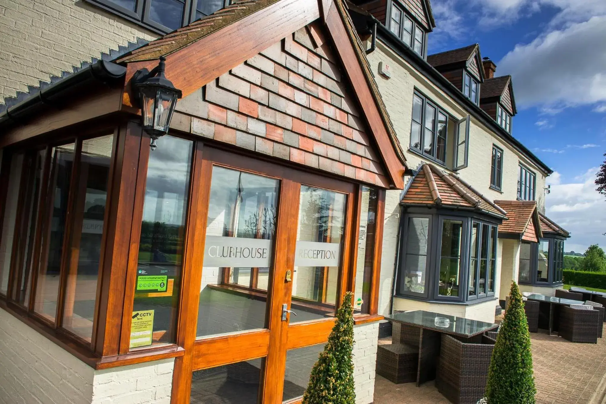 Facade/entrance in The Stratford Park Hotel & Golf Club Facade/entrance in The Stratford Park Hotel & Golf Club