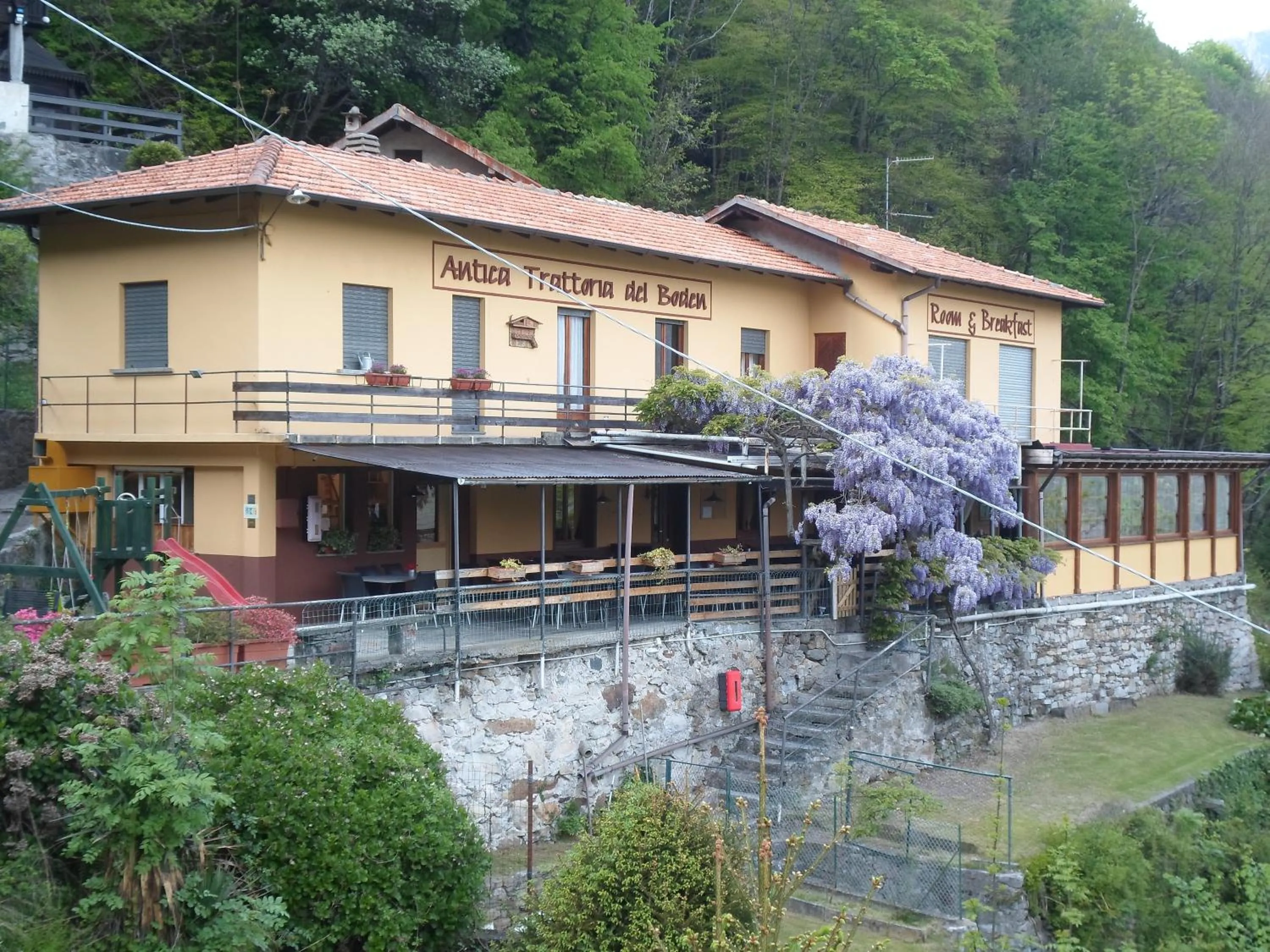 Property building in Antica Trattoria del Boden