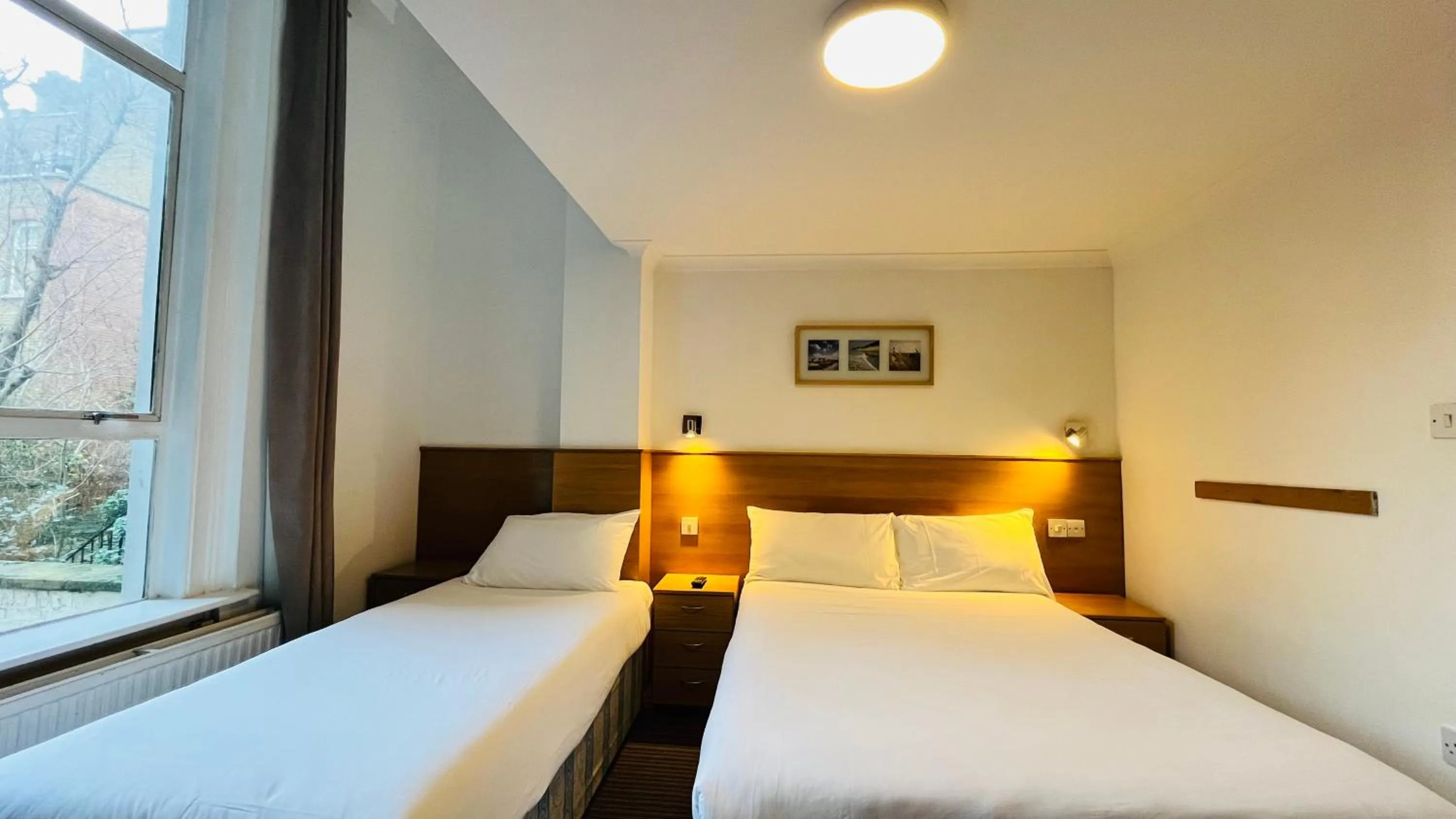 Bed in West Cromwell Hotel