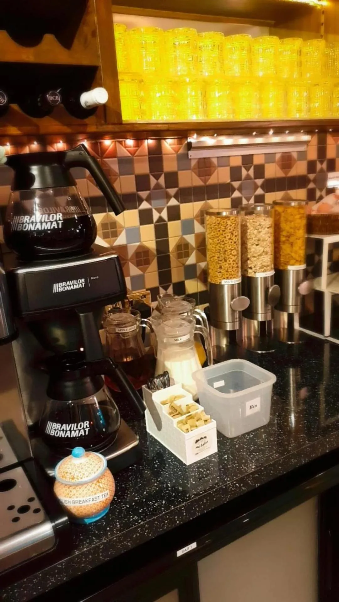 Breakfast in Dreamtel London Kensington