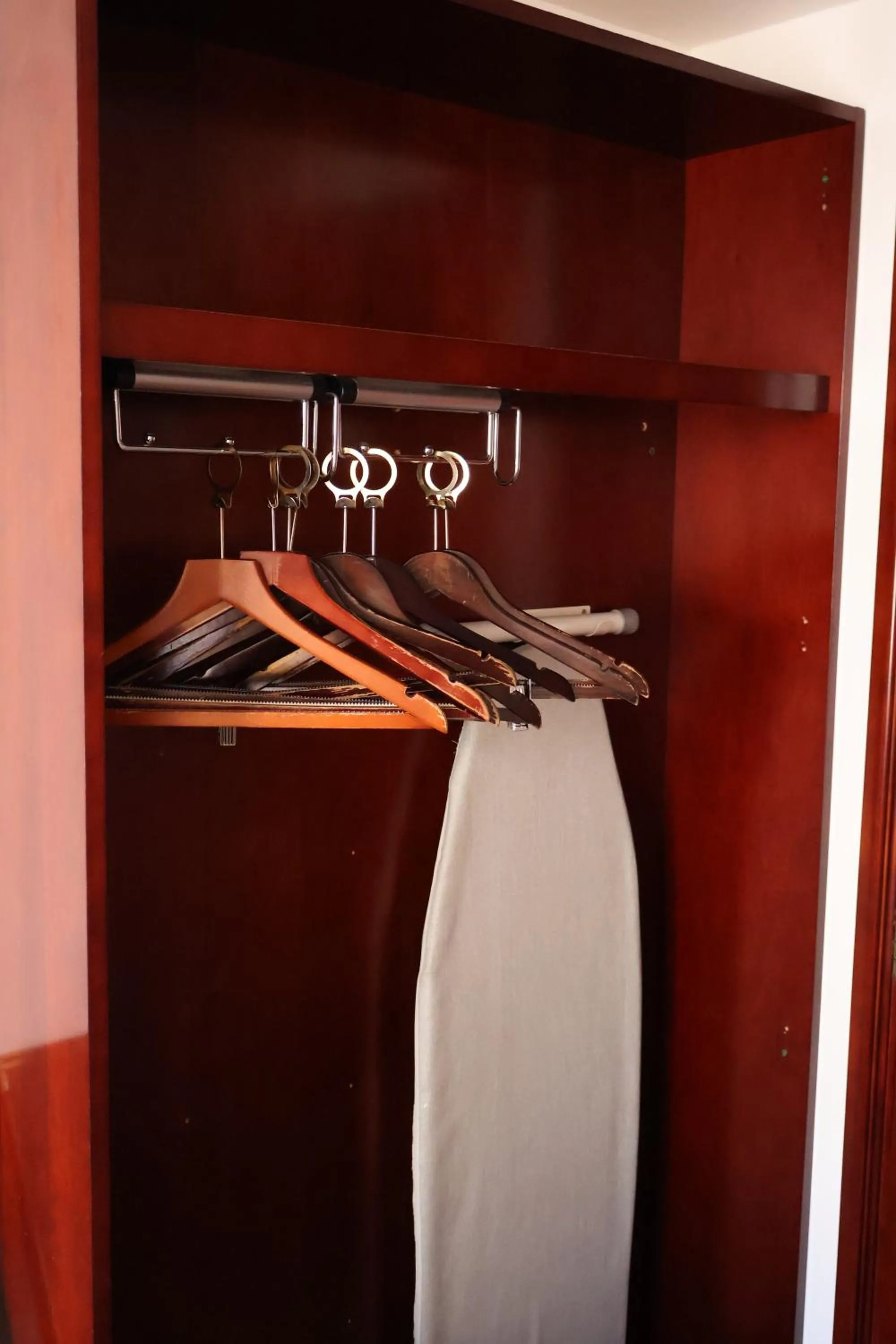 wardrobe in Dreamtel London Kensington