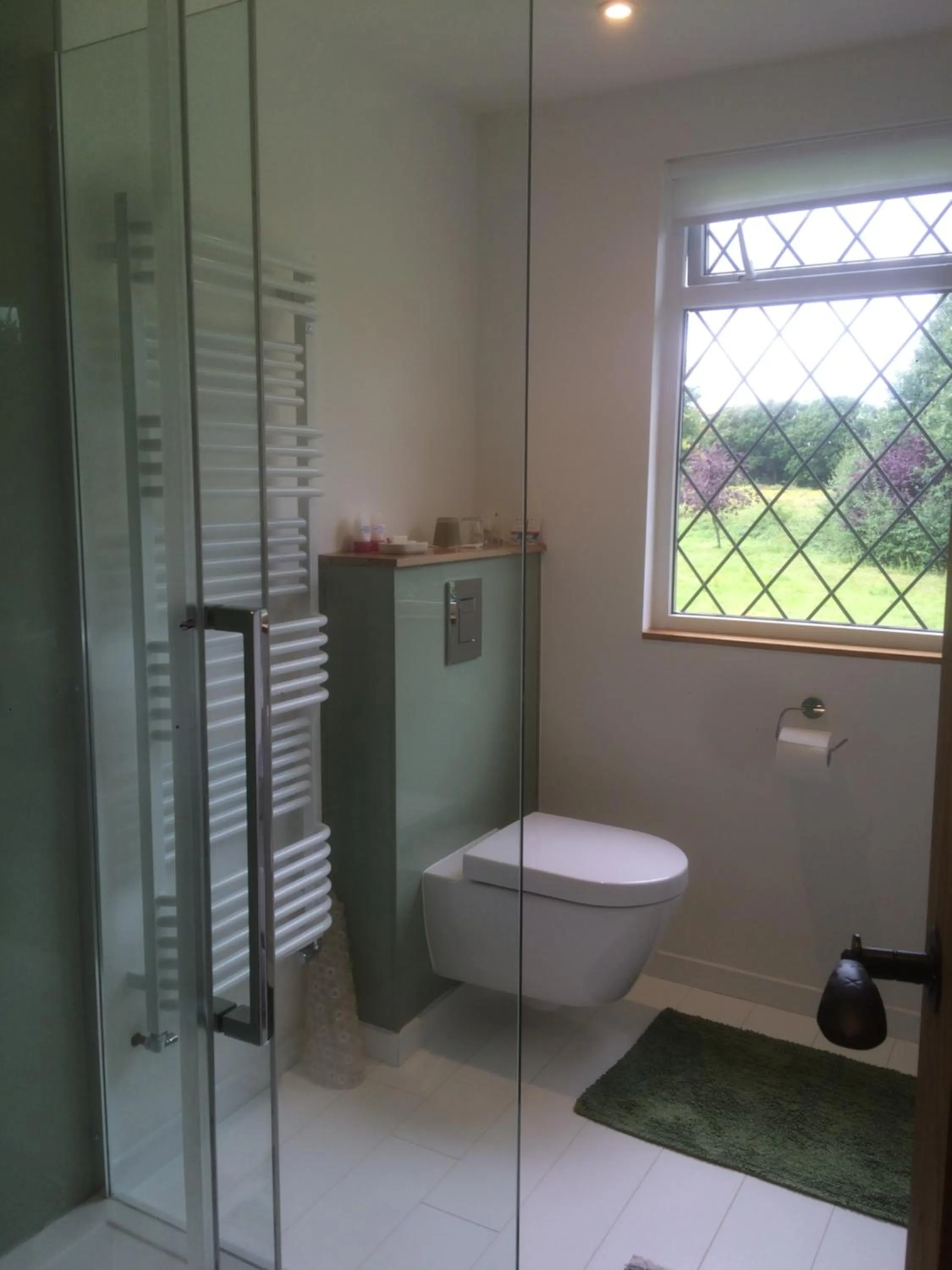 Bathroom in West Lodge B&B
