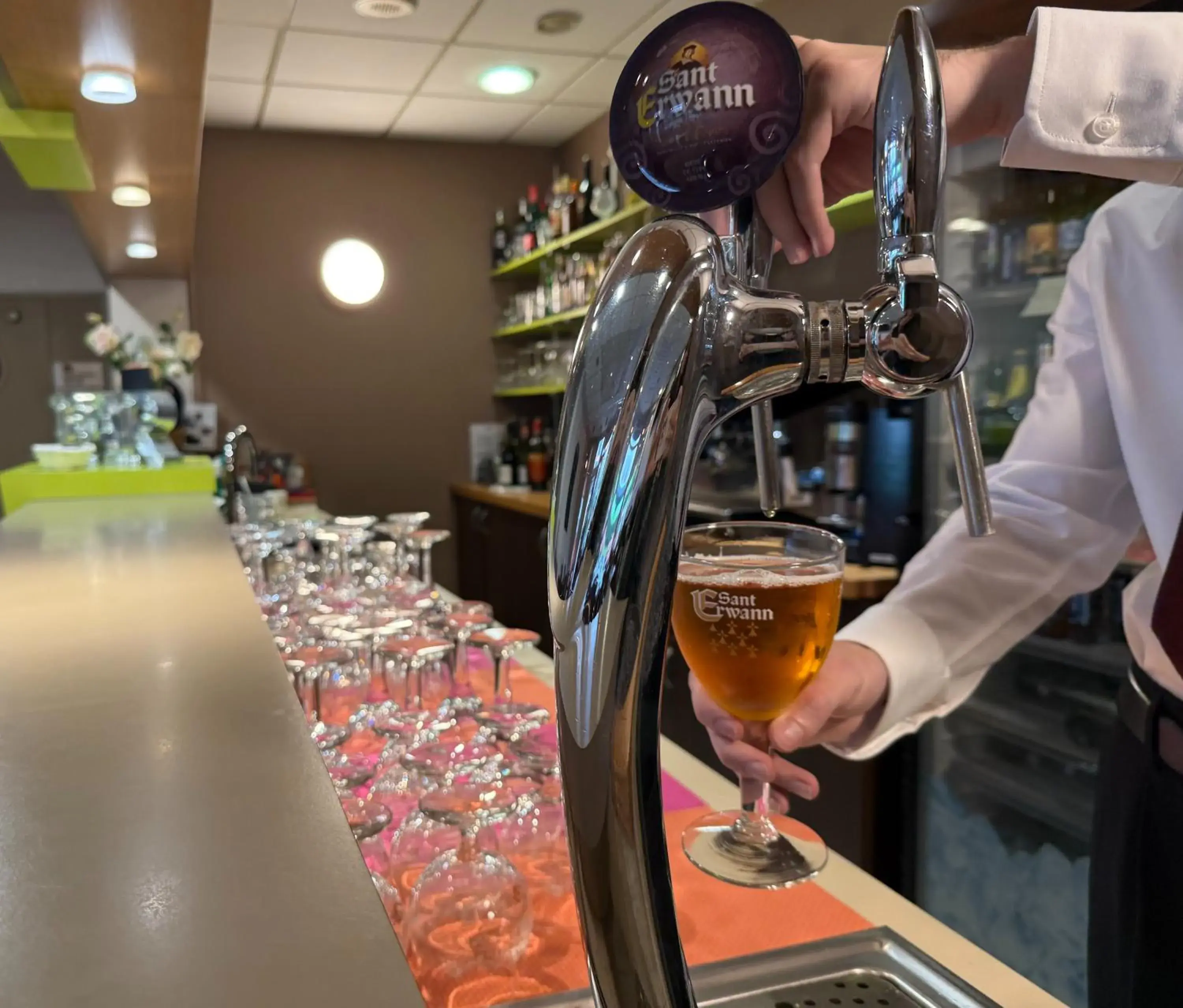 Lounge or bar in Kyriad Rennes Sud - Cesson Chantepie Lounge or bar in Kyriad Rennes Sud - Cesson Chantepie