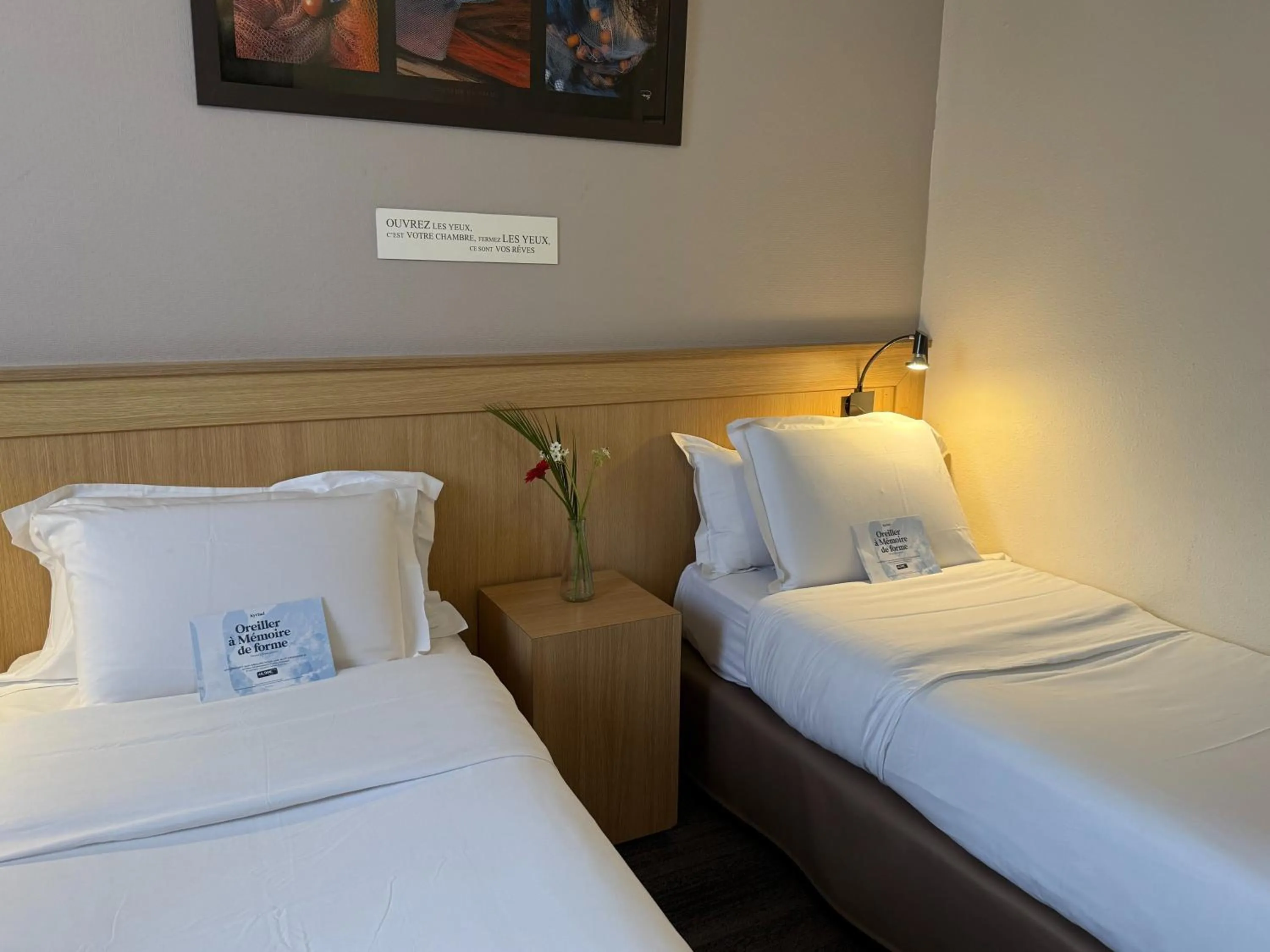 Bed in Kyriad Rennes Sud - Cesson Chantepie