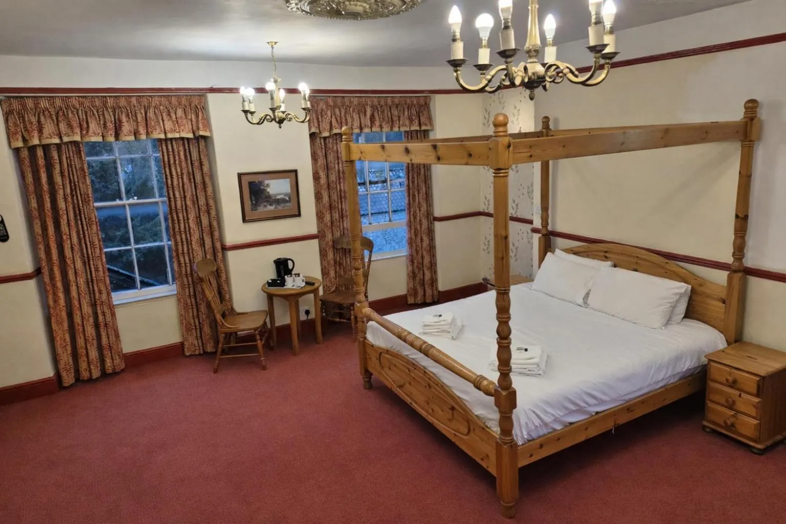 Bed in The Miners Rest, formerly The Radstock Hotel, near Bath