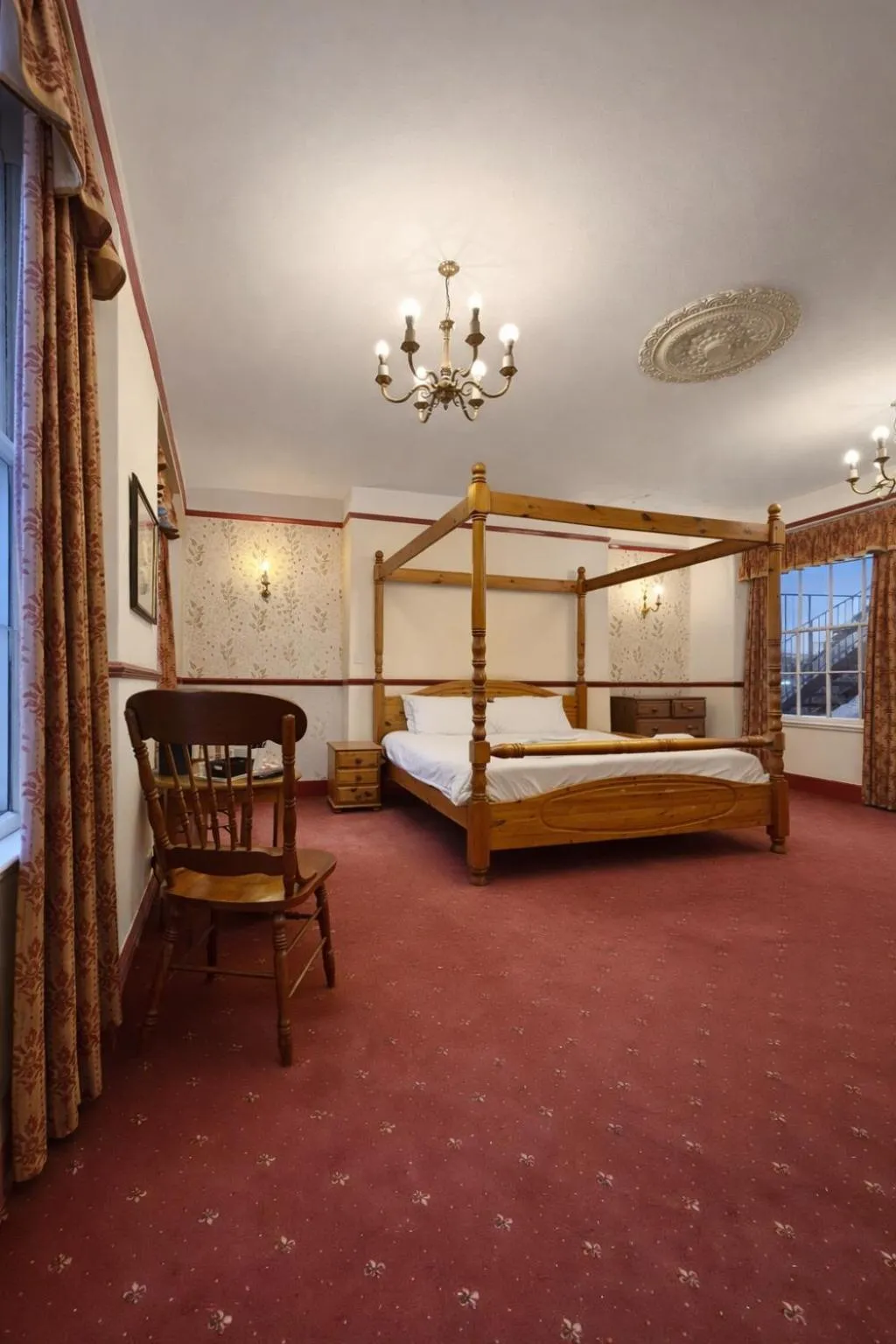 Bed in The Miners Rest, formerly The Radstock Hotel, near Bath