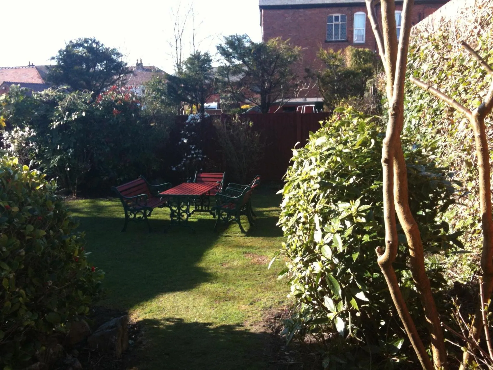 Garden in Balmoral Lodge Hotel