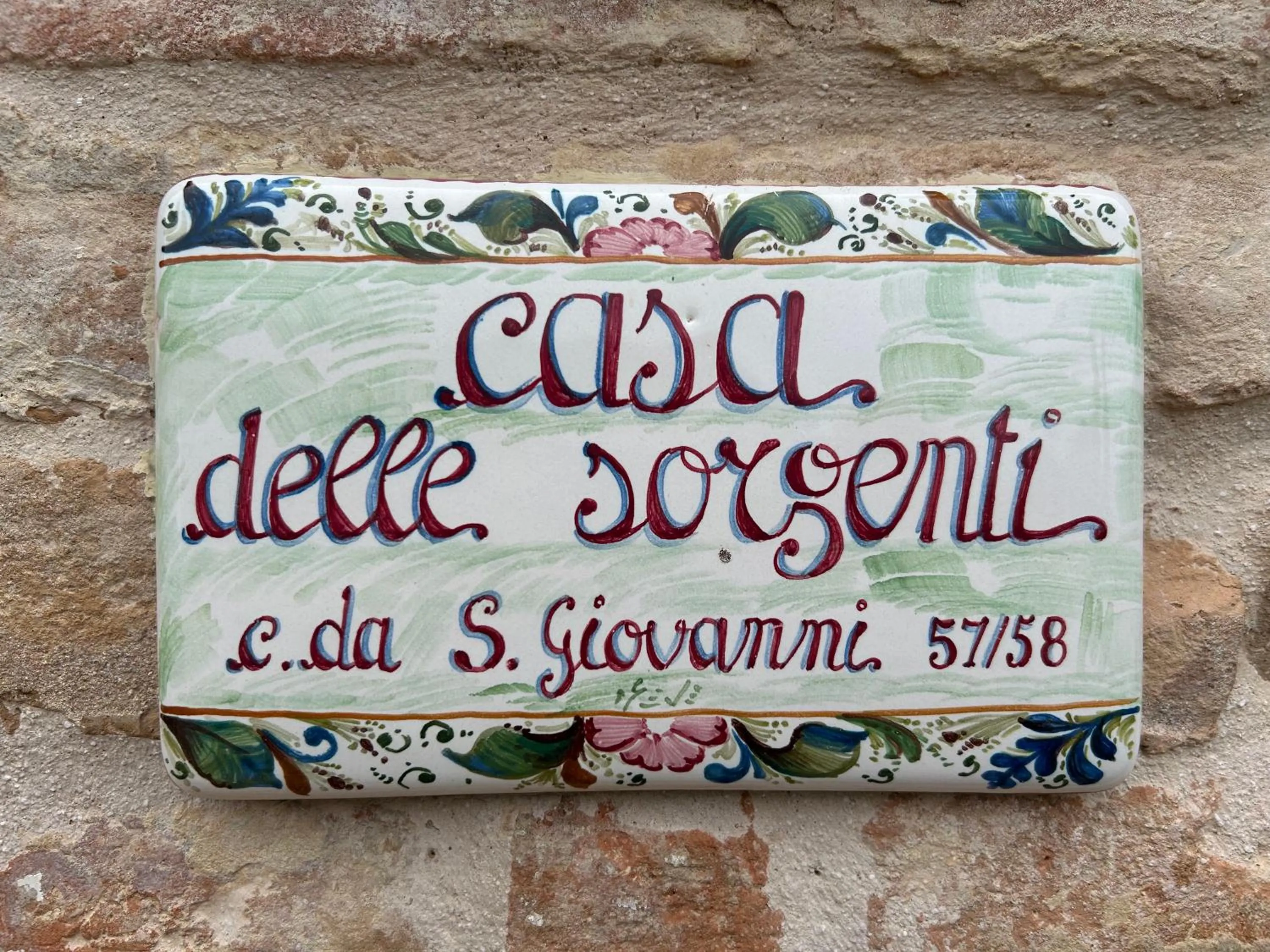 Property logo or sign in Casa delle Sorgenti