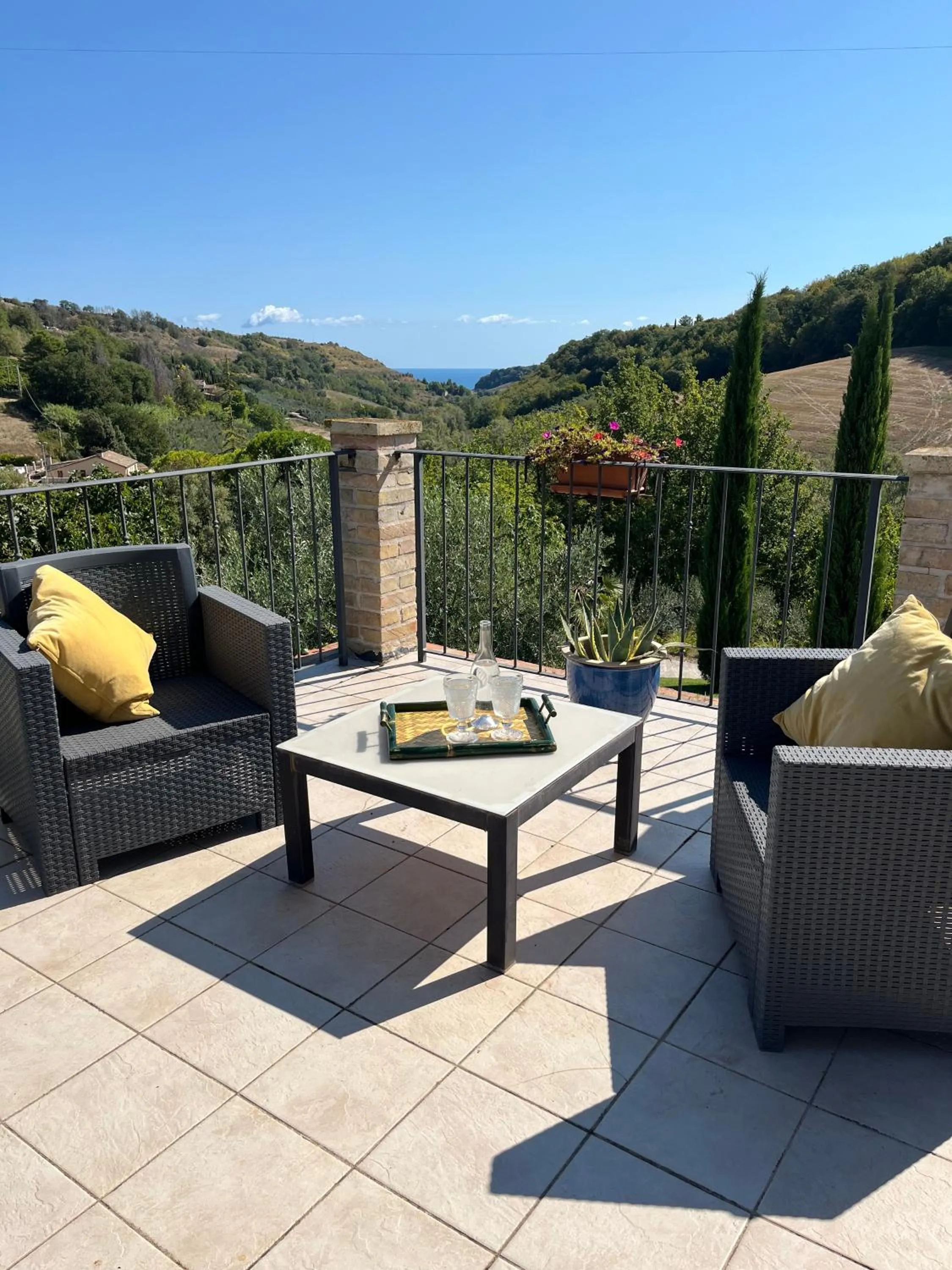 Balcony/Terrace in Casa delle Sorgenti