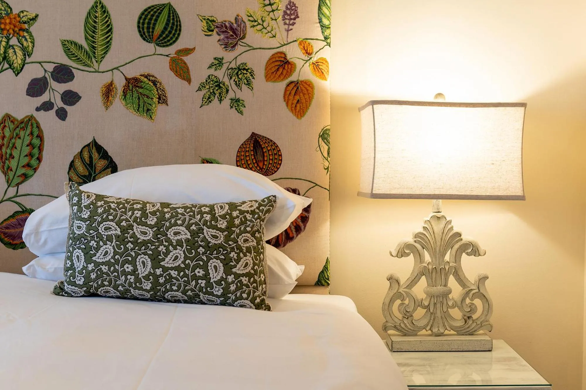 Bed in Y Branwen Restaurant & Rooms - Adult Only and Dog Friendly