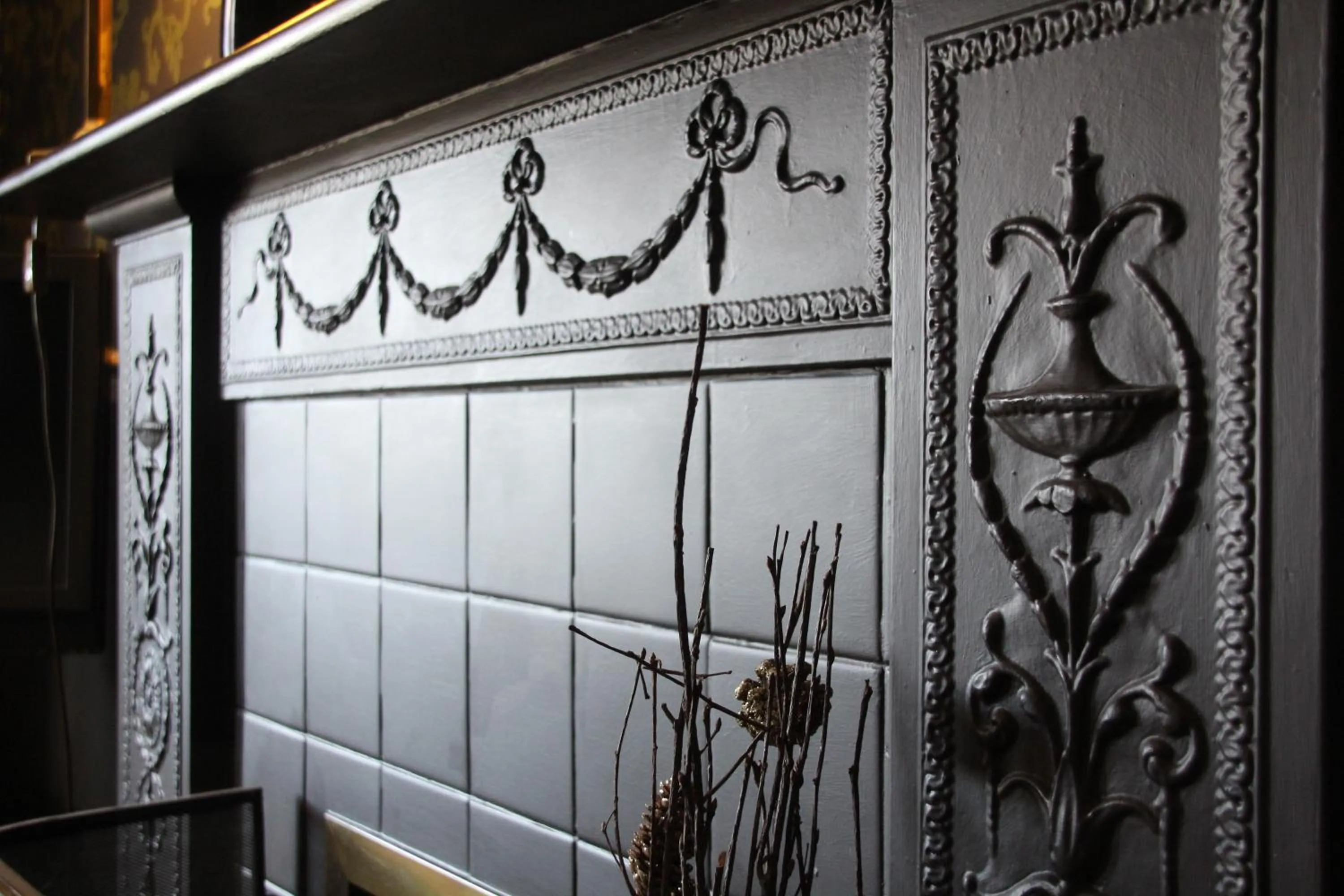 Decorative detail in The Sandaig