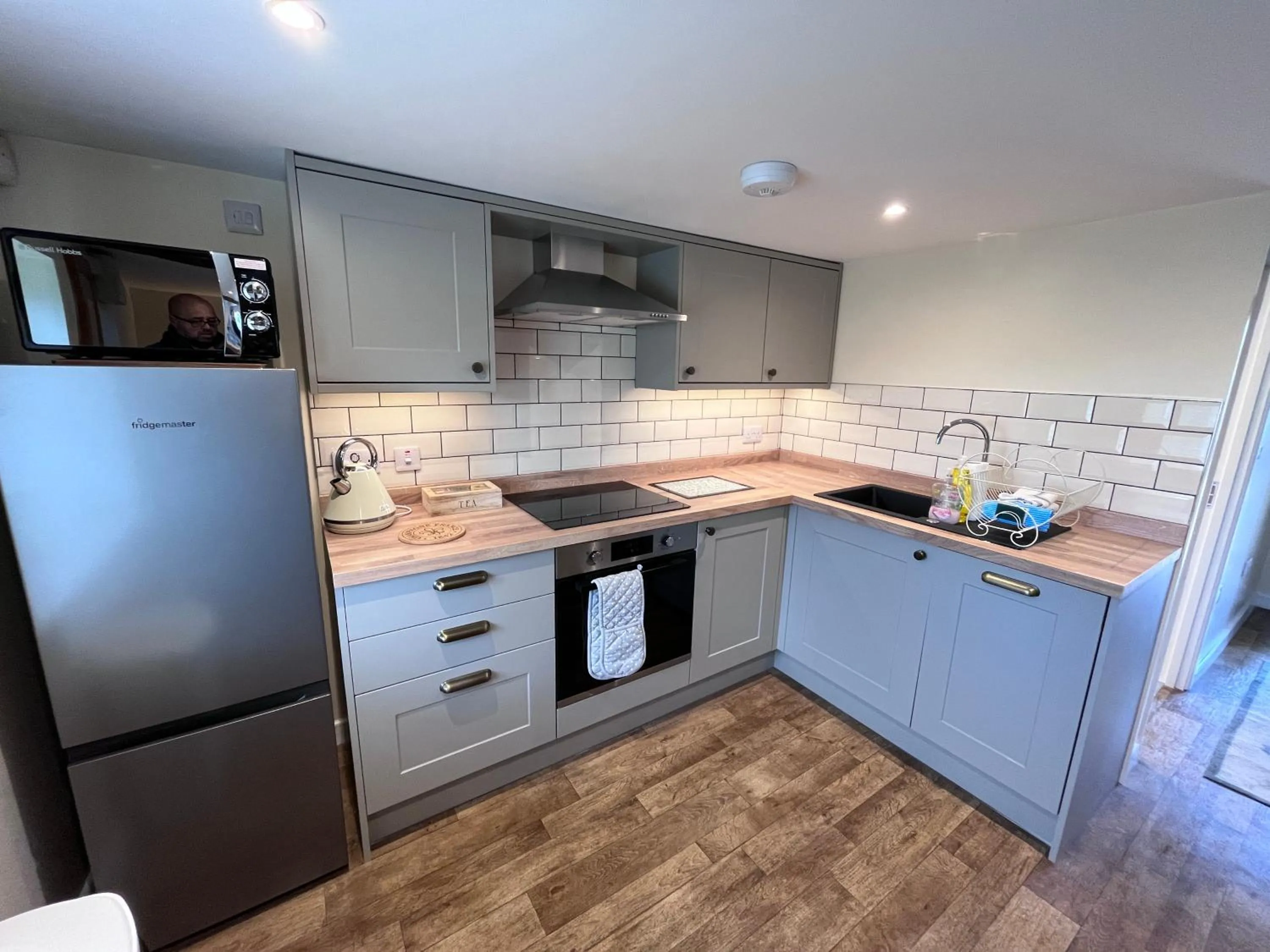 kitchen in Bridge Farm Holiday Cottages
