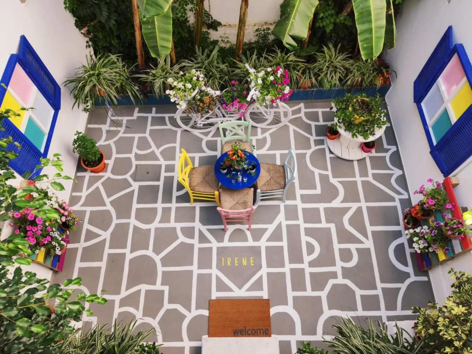 Patio in Irene Studios