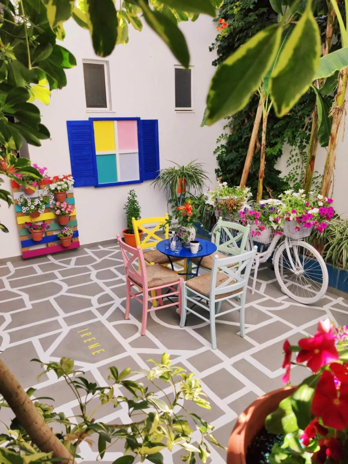 Patio in Irene Studios