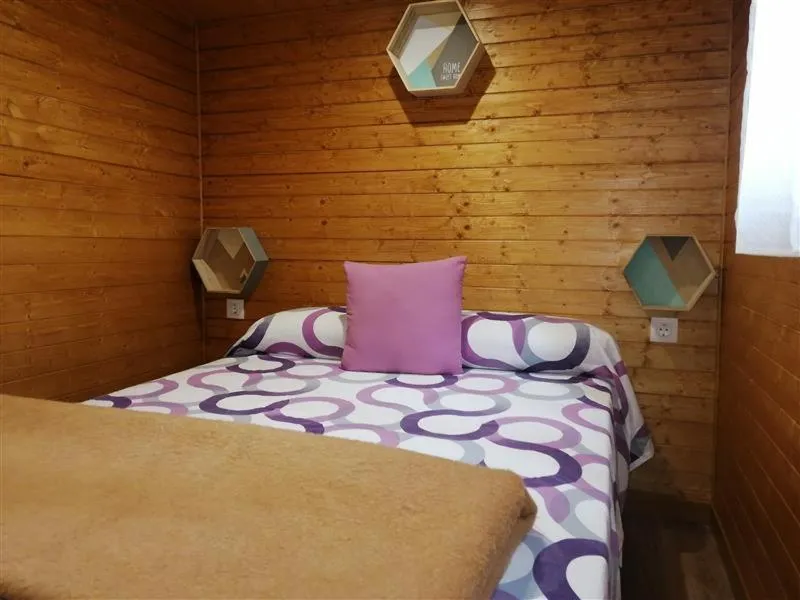 Bed in Camping La Ribera Salada