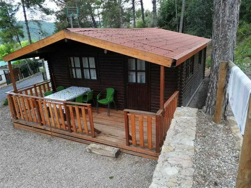 Bungalow in Camping La Ribera Salada Bungalow in Camping La Ribera Salada