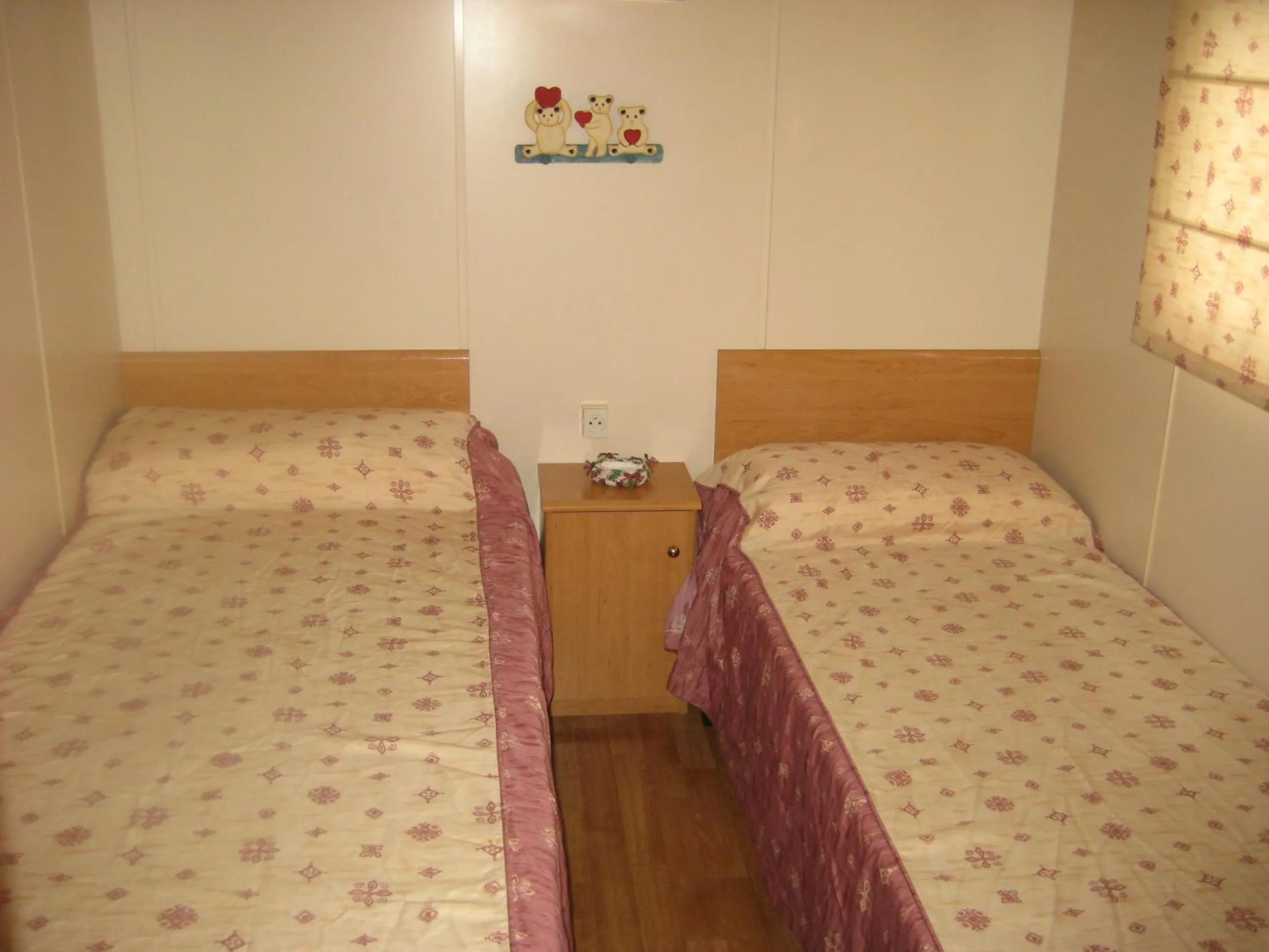 Bed in Camping La Ribera Salada