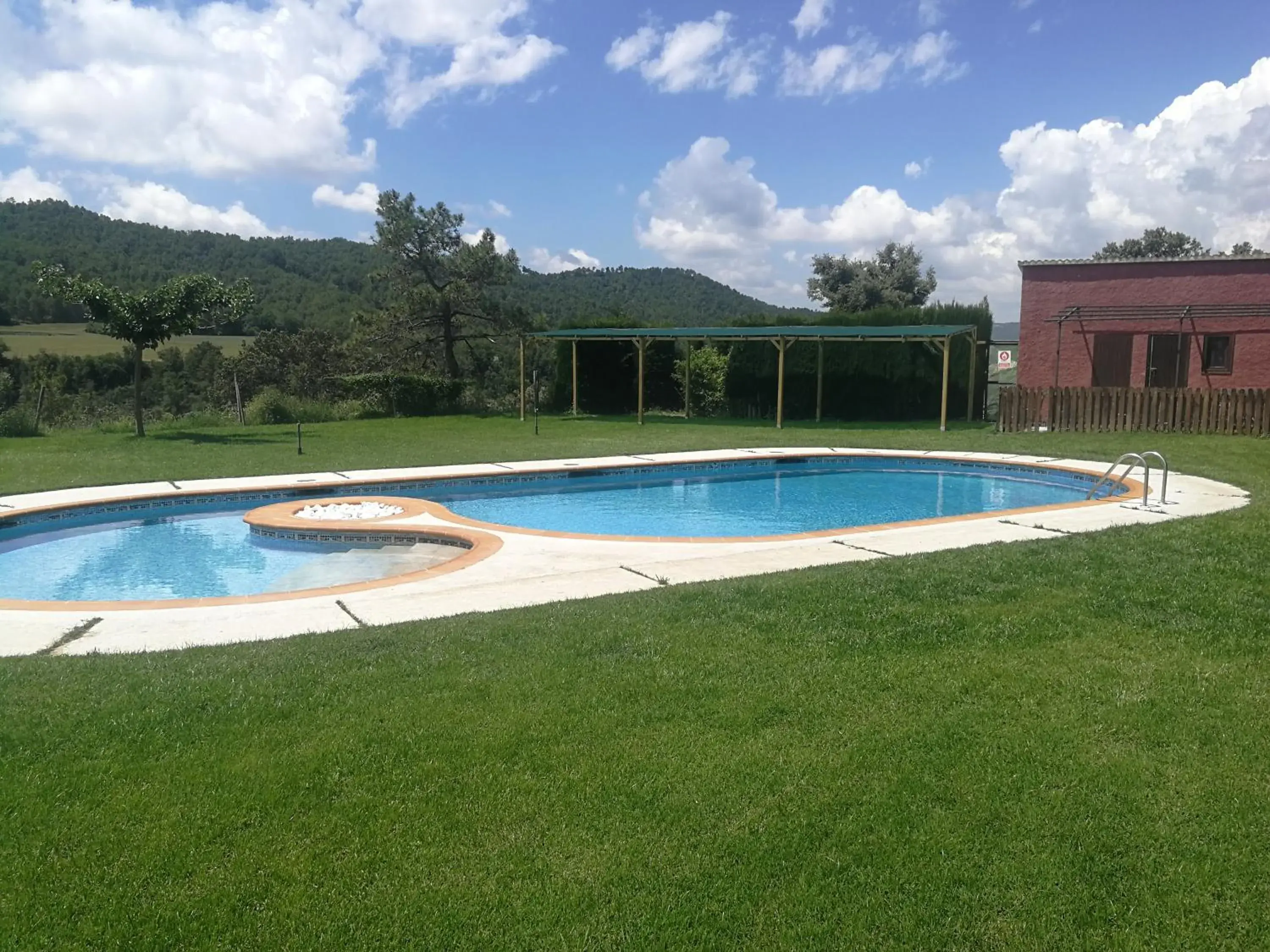 Swimming pool in Camping La Ribera Salada Swimming pool in Camping La Ribera Salada