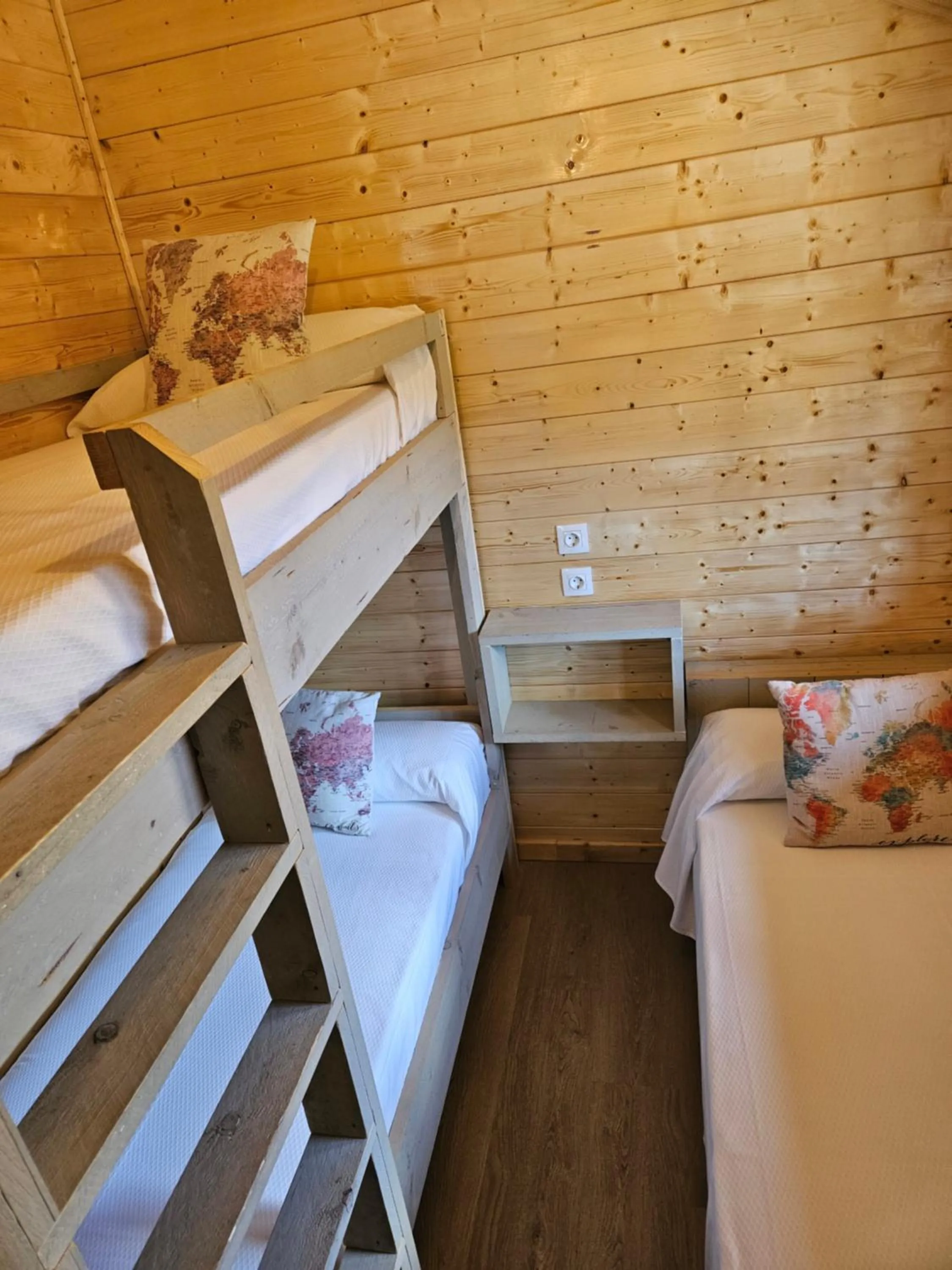 Bed in Camping La Ribera Salada
