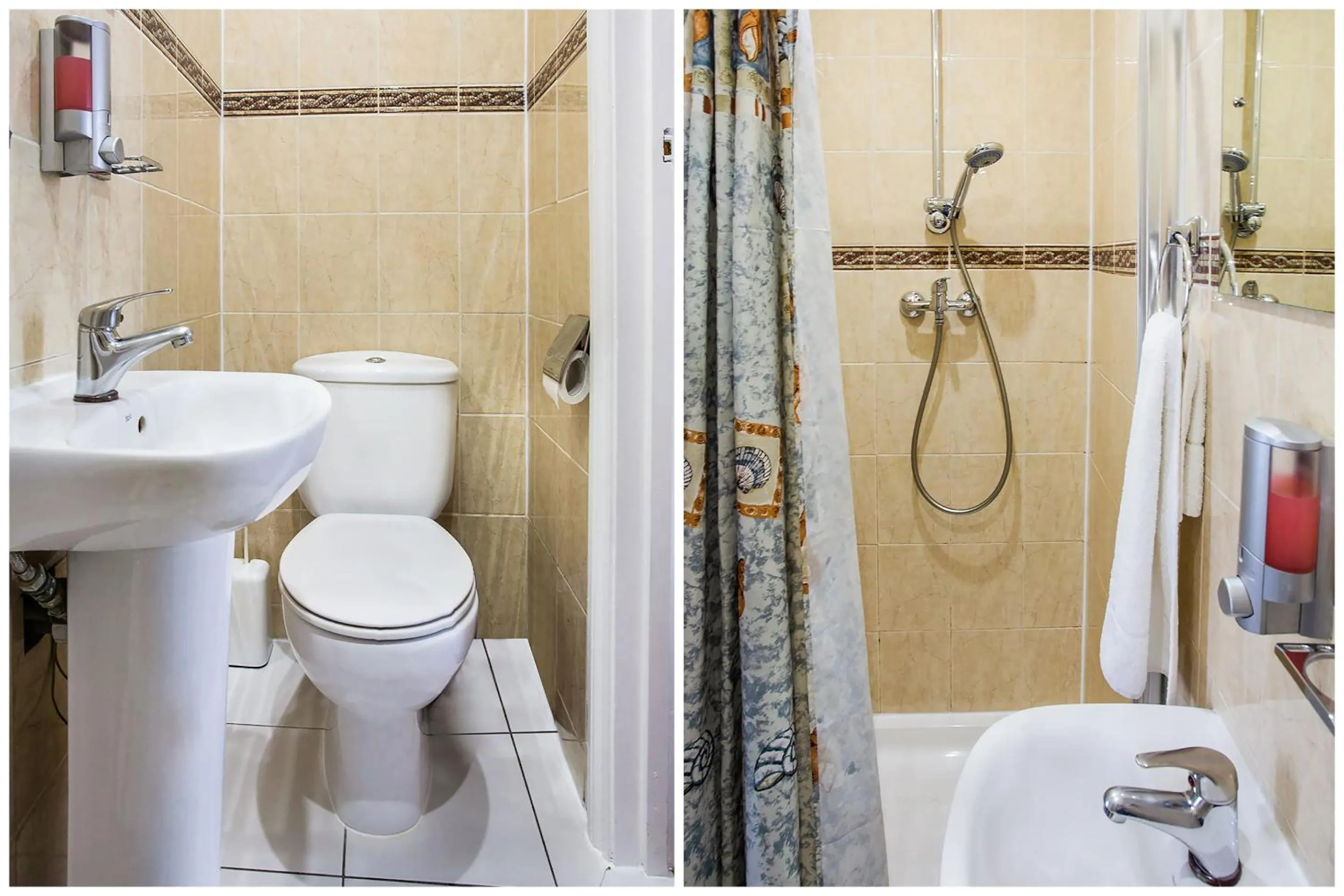 Bathroom in OYO London Guest House