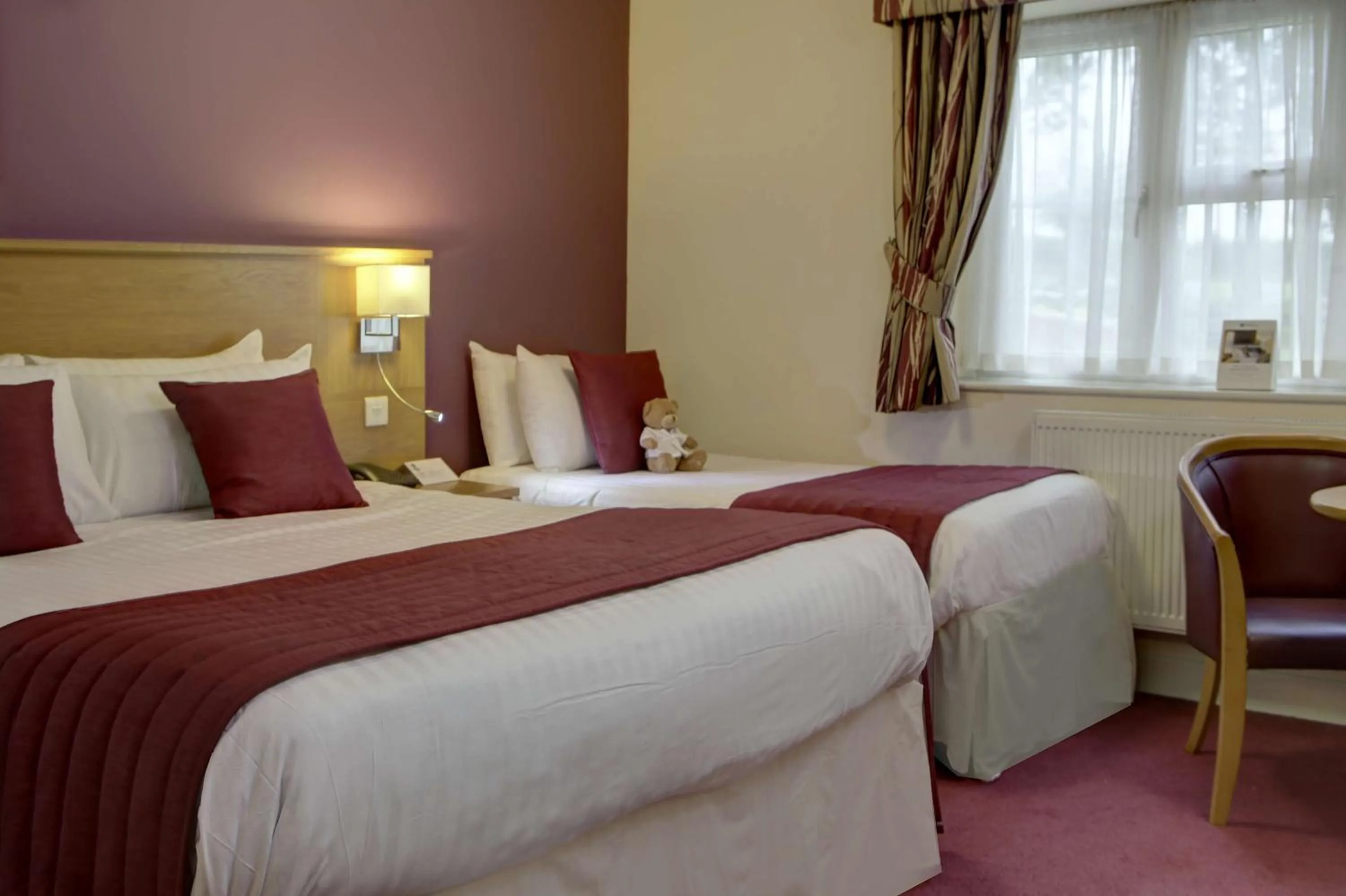 Bedroom, Bed in Best Western Plus Ullesthorpe Court Hotel & Golf Club