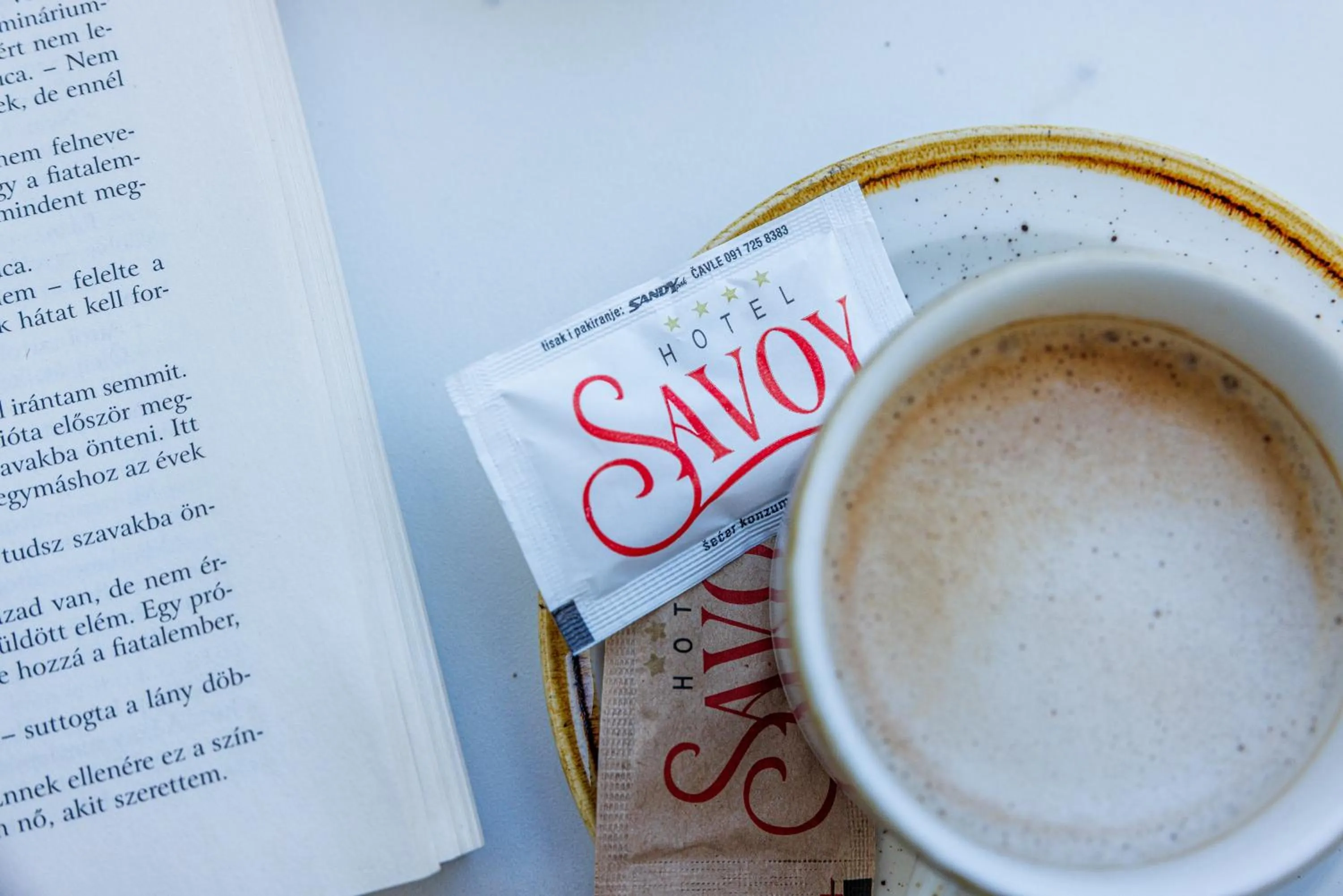 Property logo or sign in Hotel Savoy