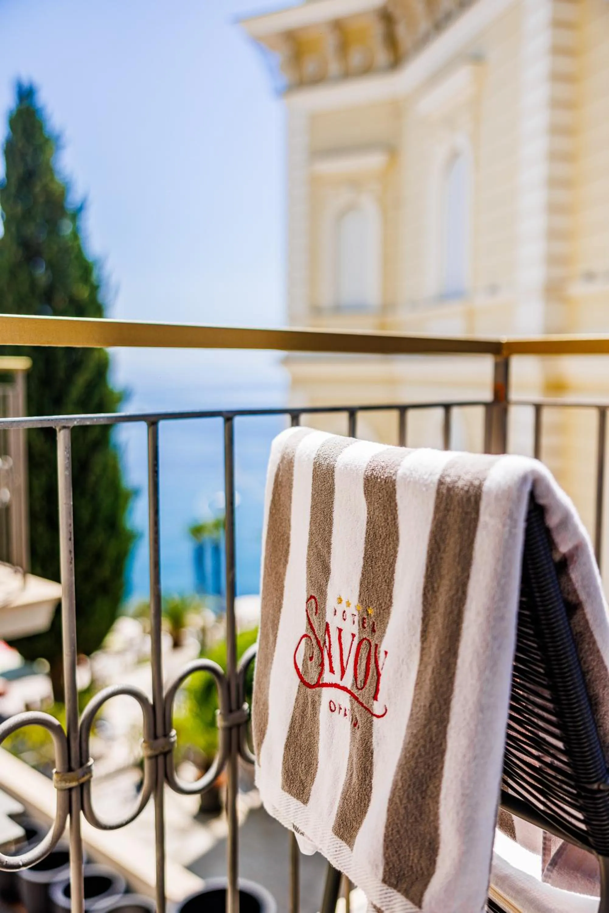 Property logo or sign in Hotel Savoy