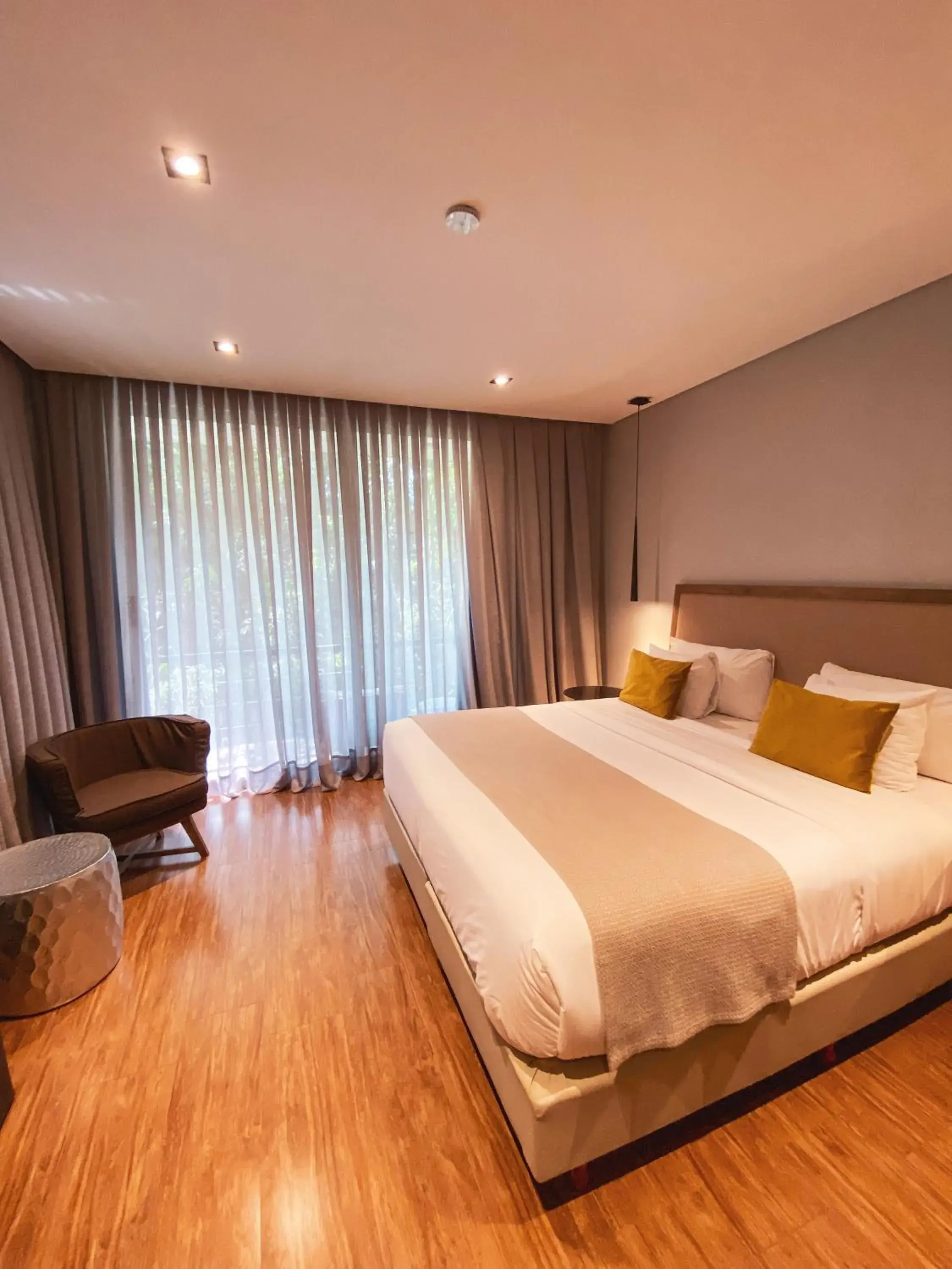 Bed in Selvaje Lodge Iguazu Bed in Selvaje Lodge Iguazu