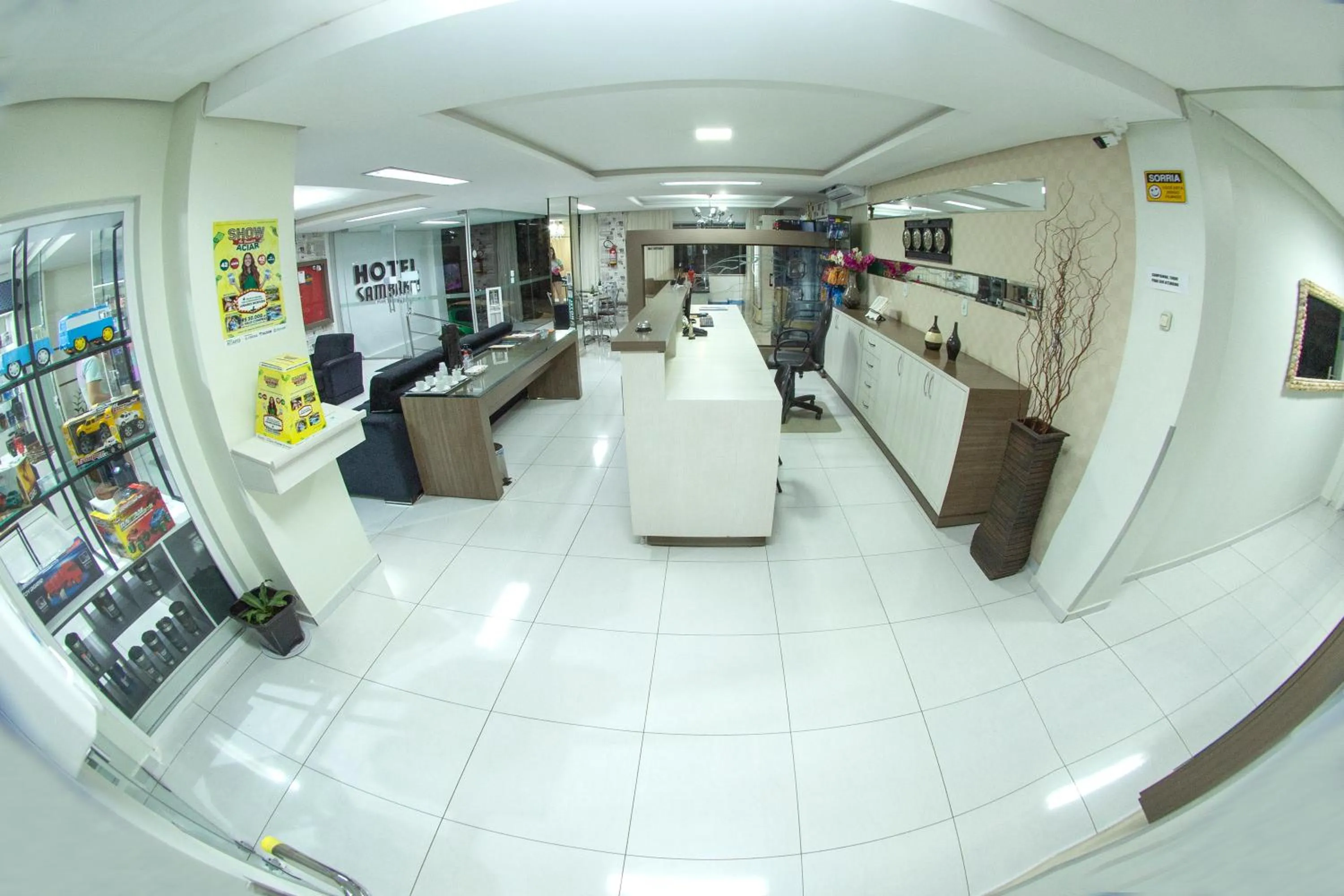 Lobby or reception in Hotel Sambakia