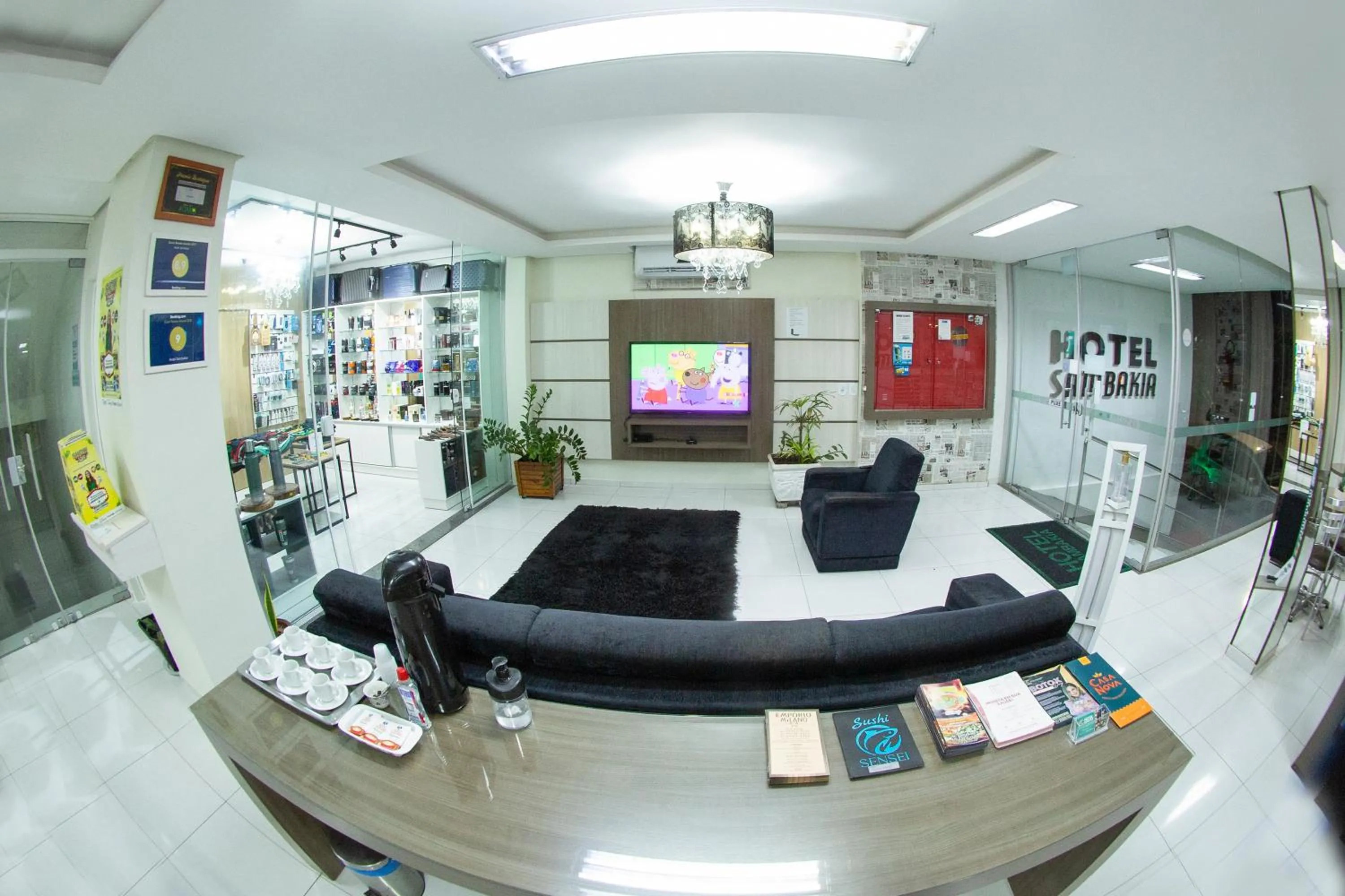 Lobby or reception, Bed in Hotel Sambakia
