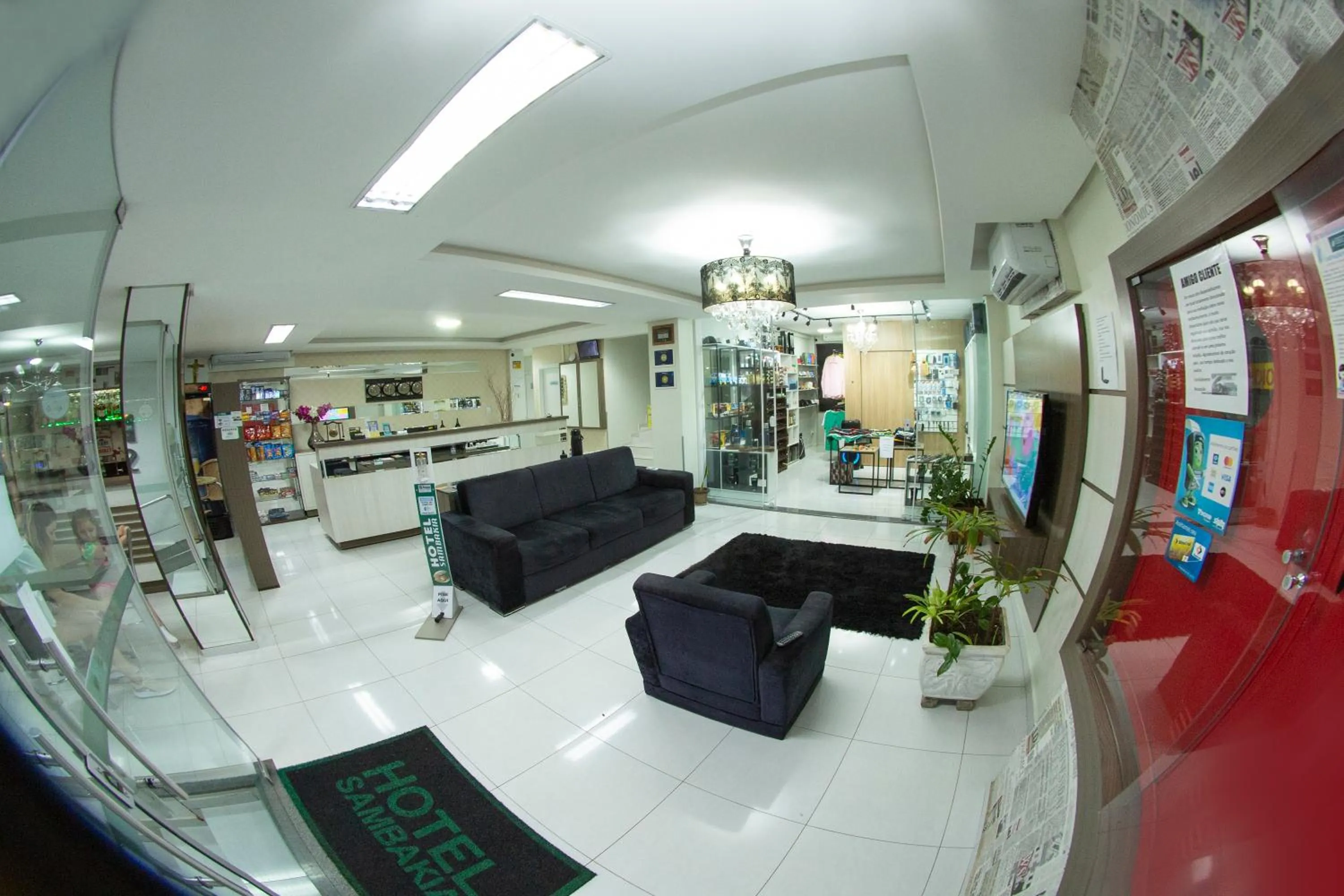 Lobby or reception in Hotel Sambakia