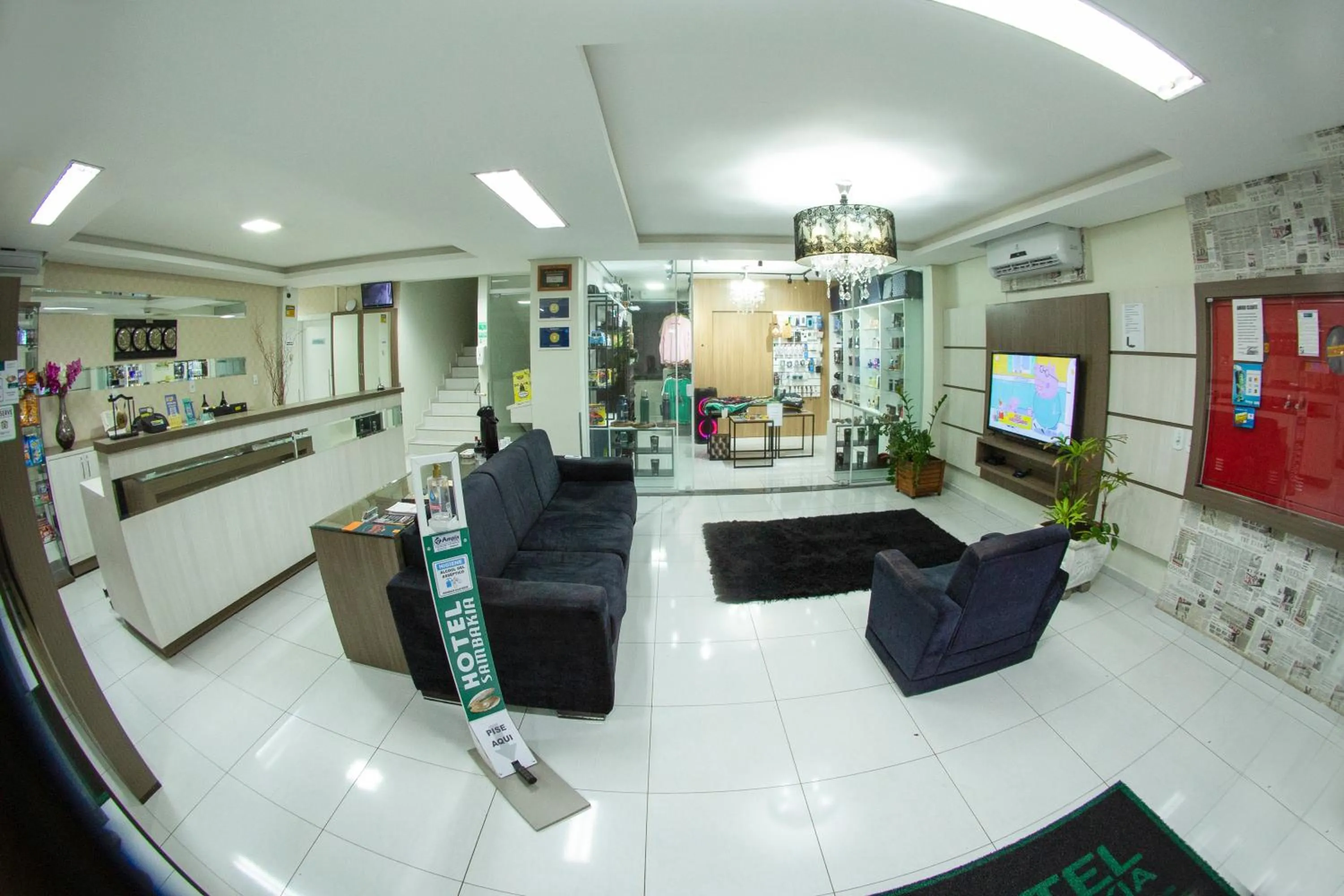 Lobby or reception in Hotel Sambakia