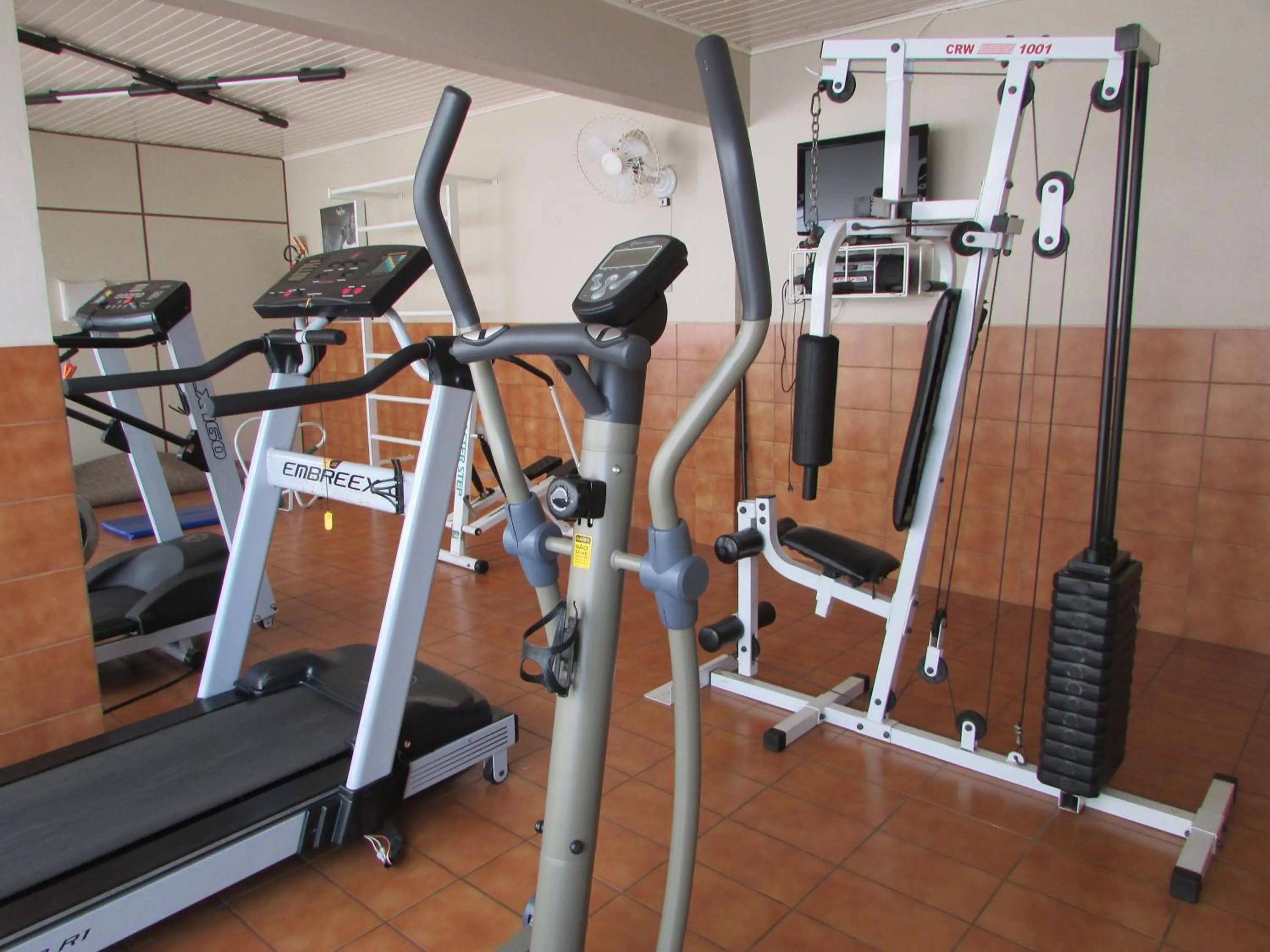 Fitness centre/facilities in Asppen Hotel